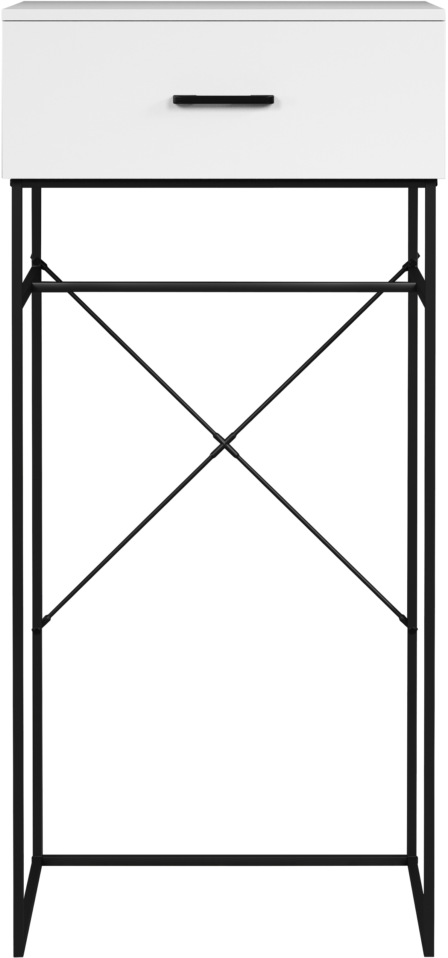 INOSIGN Beistelltisch »Sterling«, (1 St.), Konsolentisch mit Schublade und integrierter Aufhängung - 60/48/132 cm