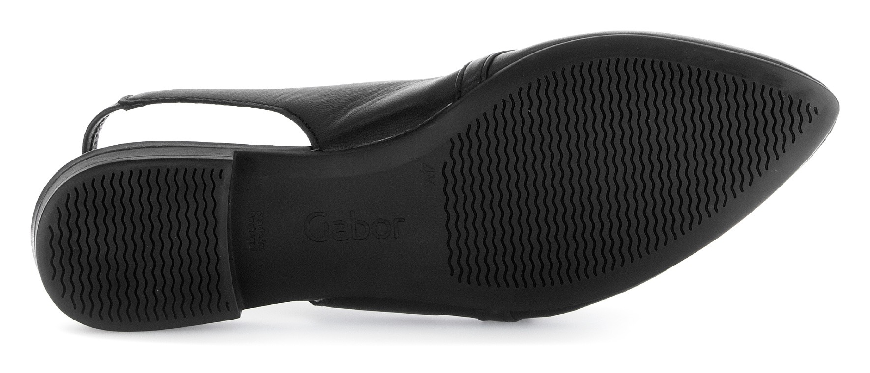 Gabor Slingpumps, Blockabsatz, Abendschuh, Businessschuh, elastisches Fersenriemchen