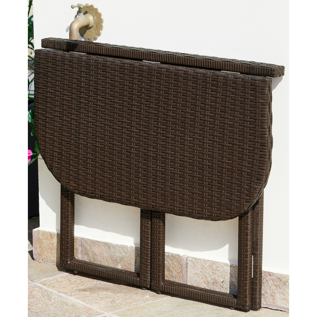 MERXX Gartentisch »Rattan«, 50x90 cm