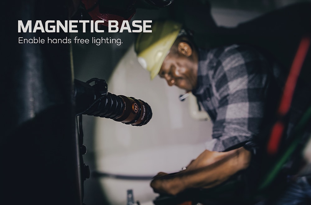 NEBO LED Taschenlampe »Nebo Master Series FL3000« Set, Taschenlampe inkl. Ladekabel, 2 Stk. tlg.