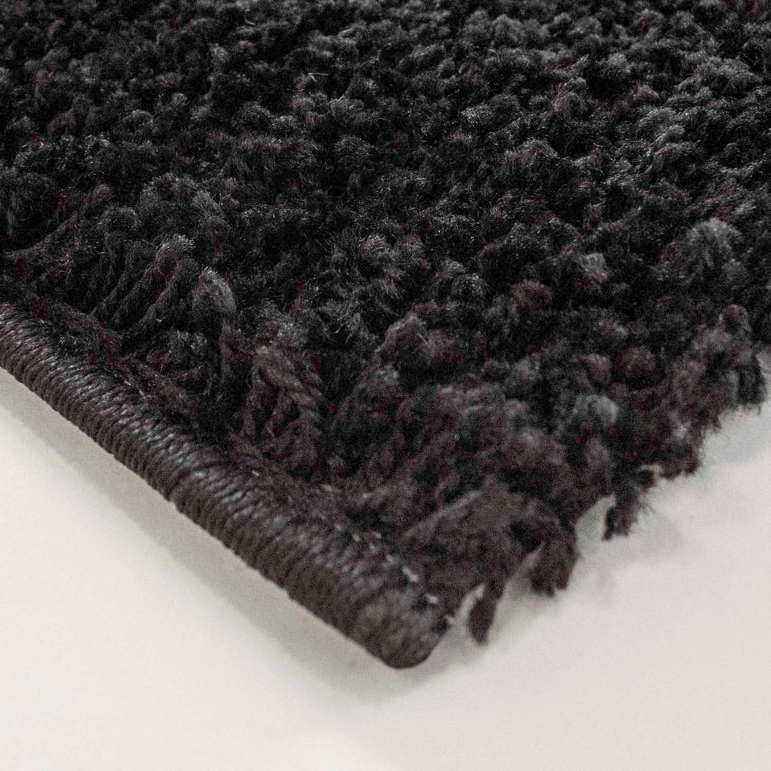 Carpet City Hochflor-Teppich »Shaggi uni 500«, rechteckig, 30 mm Höhe, Läufer, Shaggy, Uni, Langflor, weich, Wohnzimmer, Schlafzimmer, Kinder
