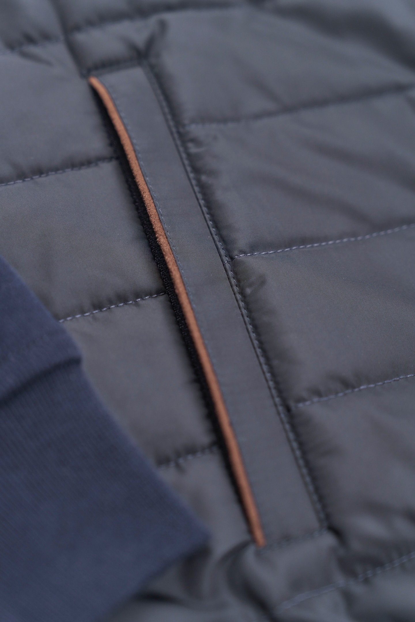 bugatti Sweatjacke, mit Materialmix