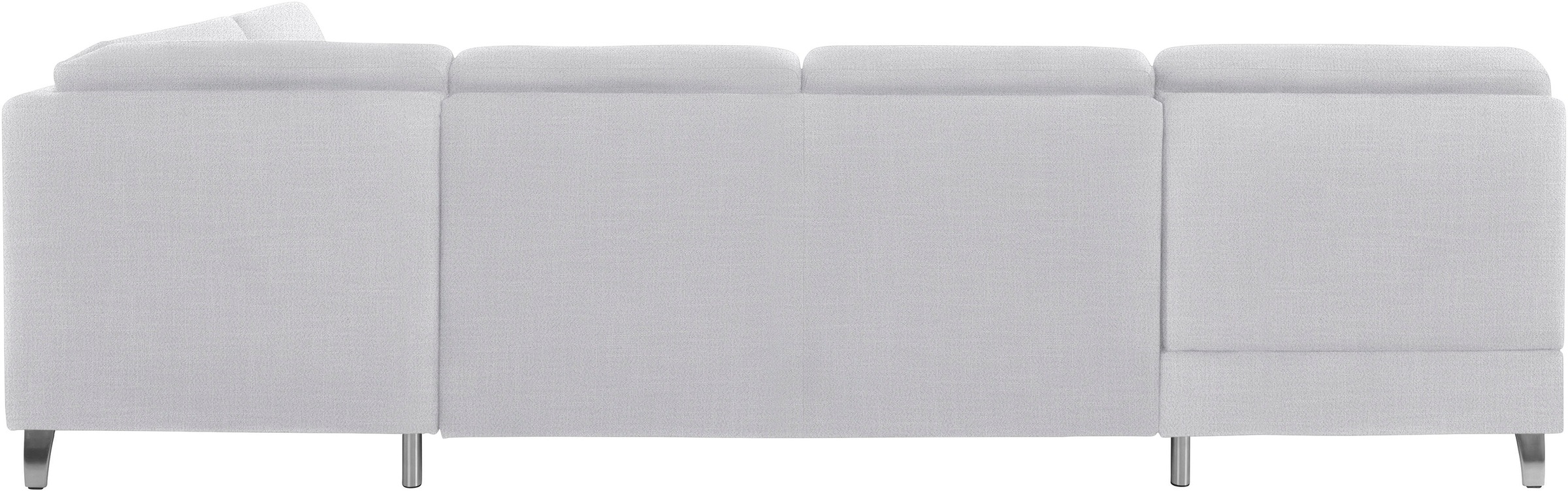 sit&more Wohnlandschaft »Clio U-Form«, wahlweise mit Bettfunktion und Bettkasten, inklusive Federkern