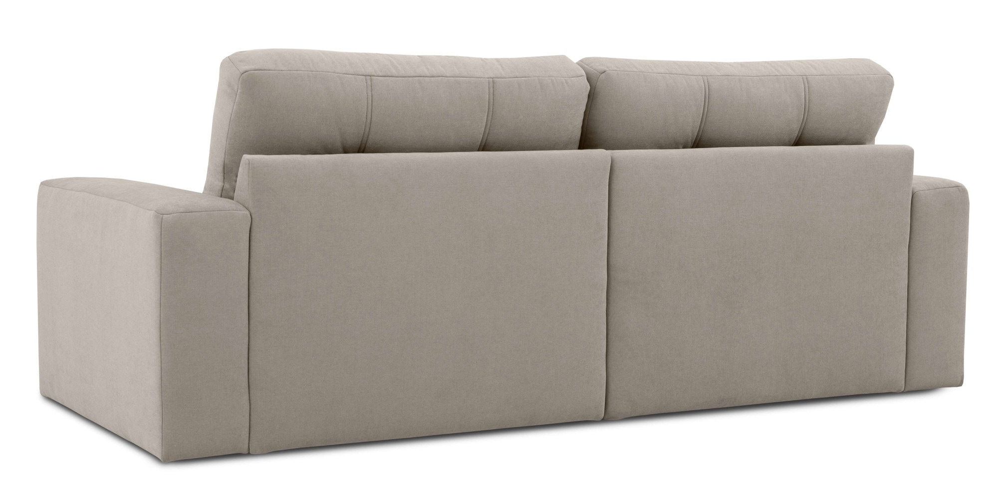 Home affaire 3-Sitzer »Turnon, Lounge-sofa, Breite 220 cm«, Chenille, mit Knopf- und Doppelsteppung, elegantes Aussehen