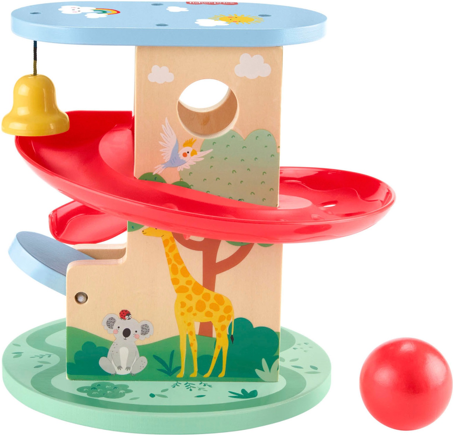 Fisher-Price® Kugelbahn »Tierwelt-Kugelbahn«, aus Holz