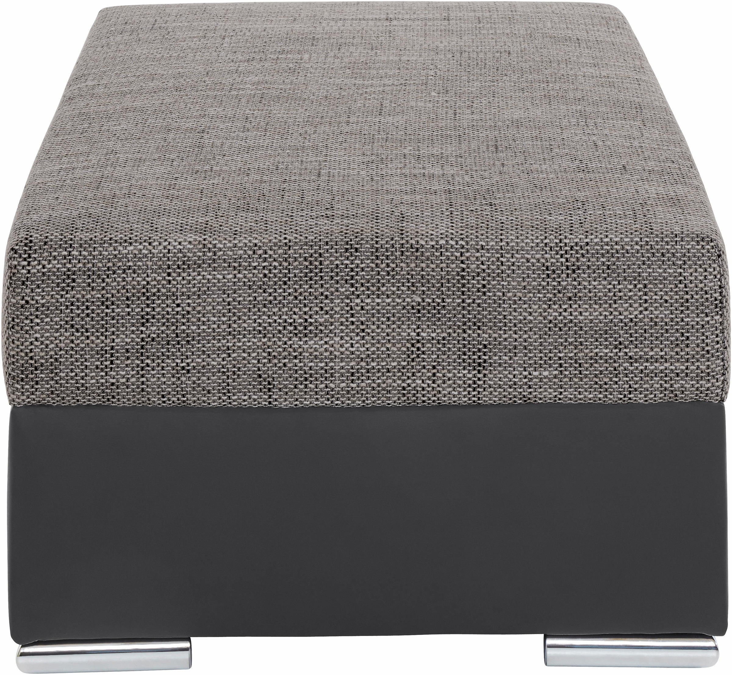 COLLECTION AB Hocker »John«, Frei im Raum stellbar, wahlweise mit Federkern
