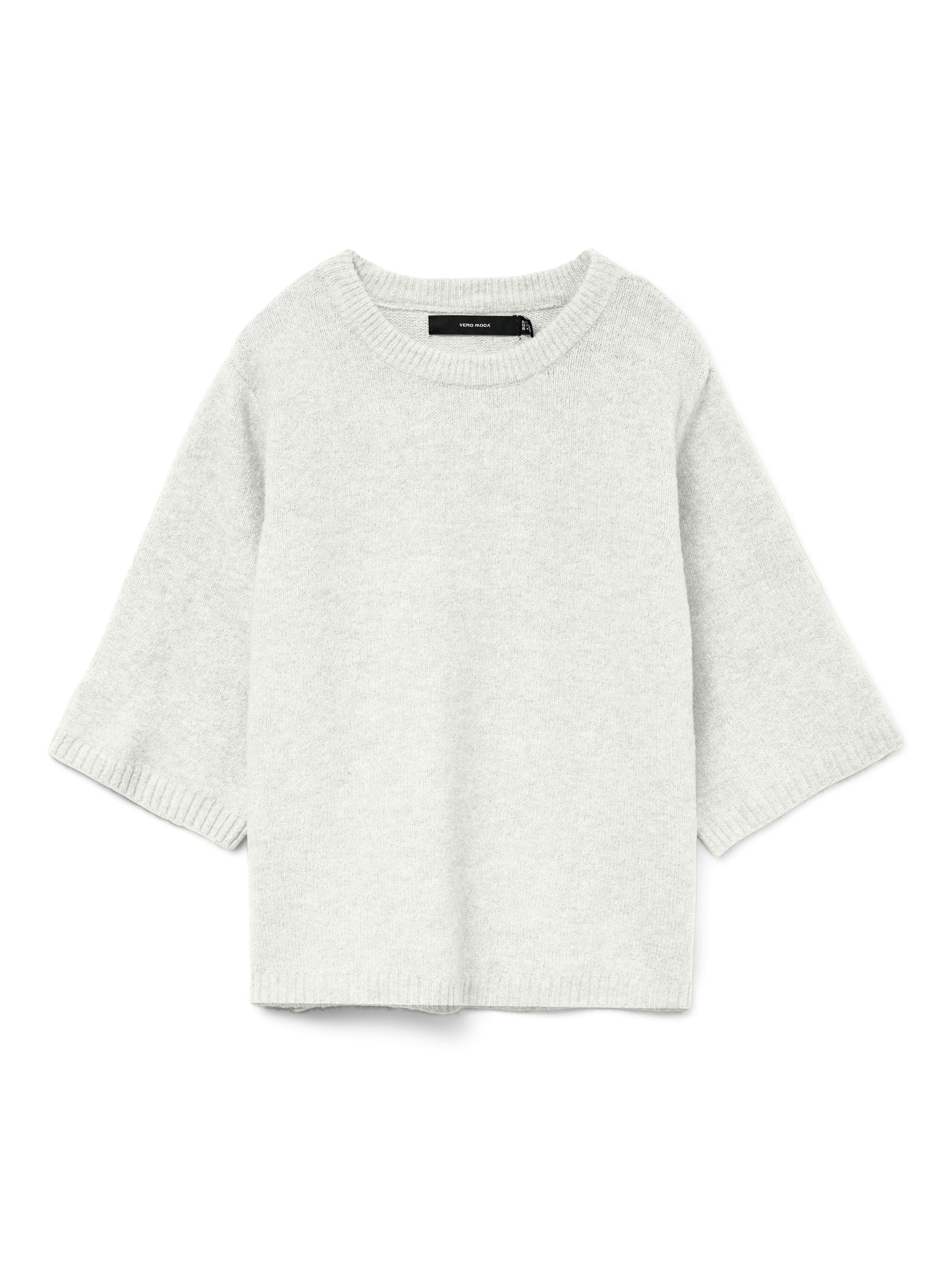 Vero Moda Rundhalspullover »VMBOOM 2/4 O-NK OVERSIZE PULLOVE GA NOOS«