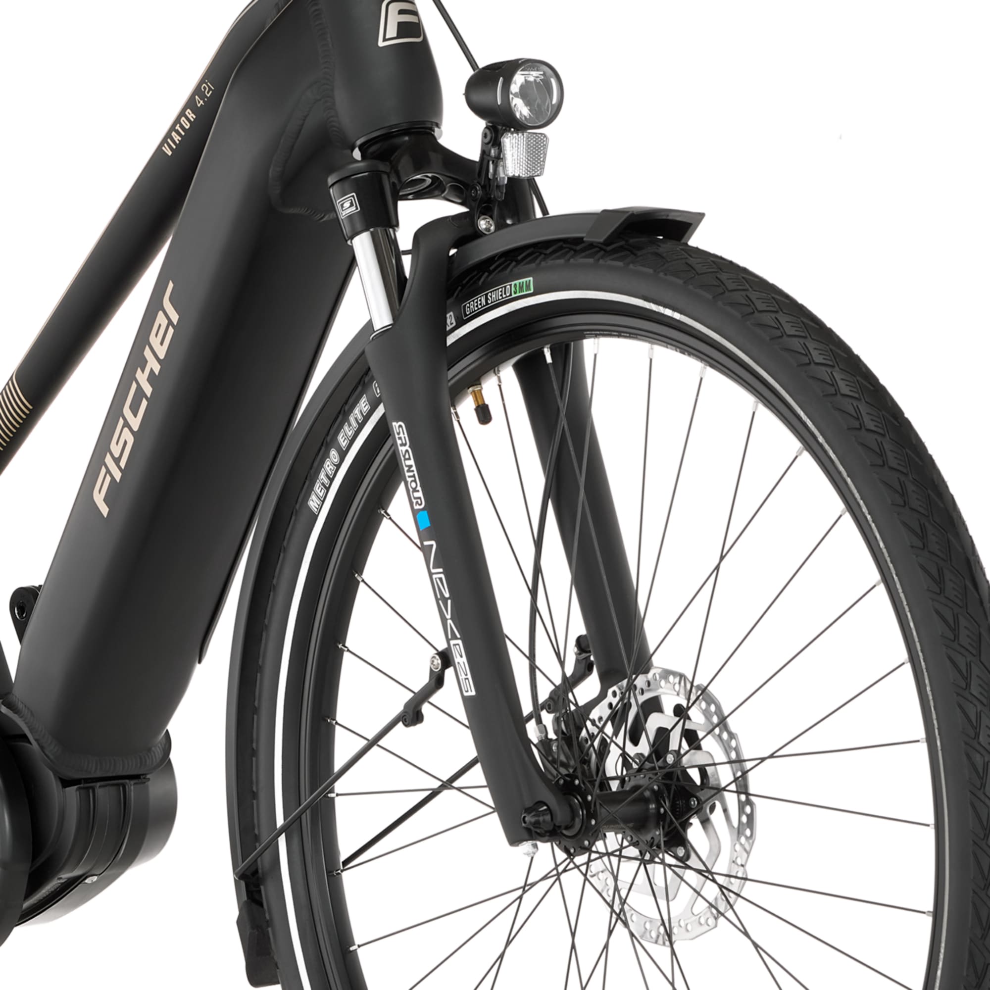 FISCHER Fahrrad »VIATOR 4.2i 630« 9 Gang Shimano Mittelmotor