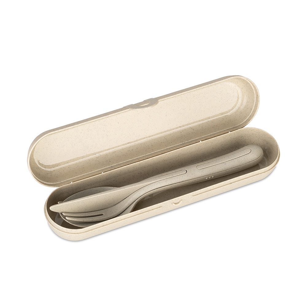 KOZIOL Besteck-Set »KLIKK READY Besteck Etui + Besteckset«