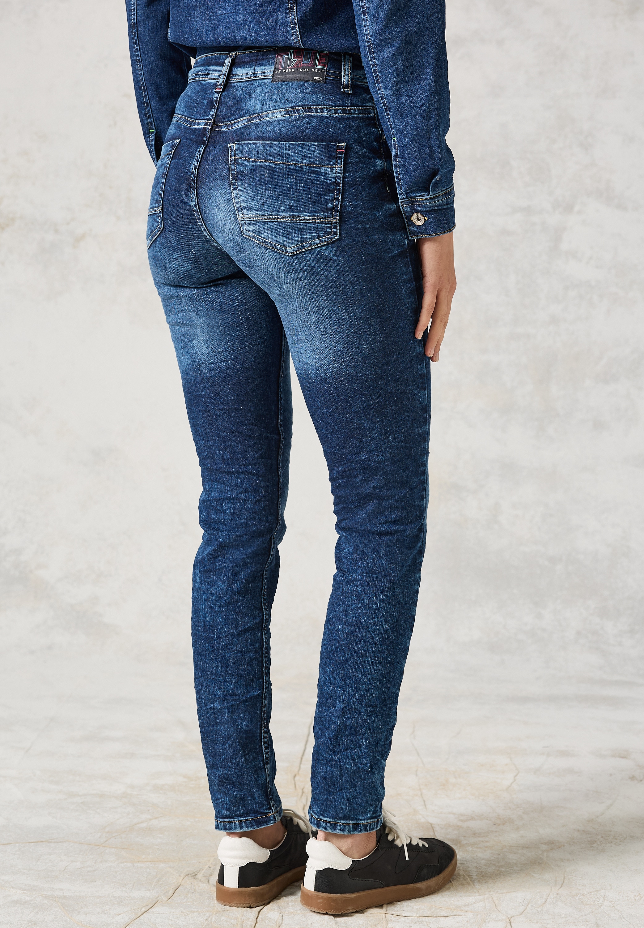Cecil Slim-fit-Jeans »Style Toronto«, im Five-Pocket Style