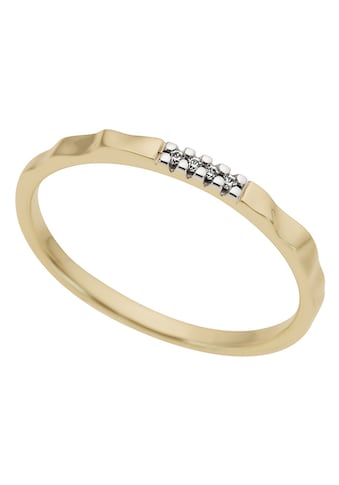 Diamantring »Schmuck Geschenk Gold 333 Damenring Verlobungsring Goldring Memoire«