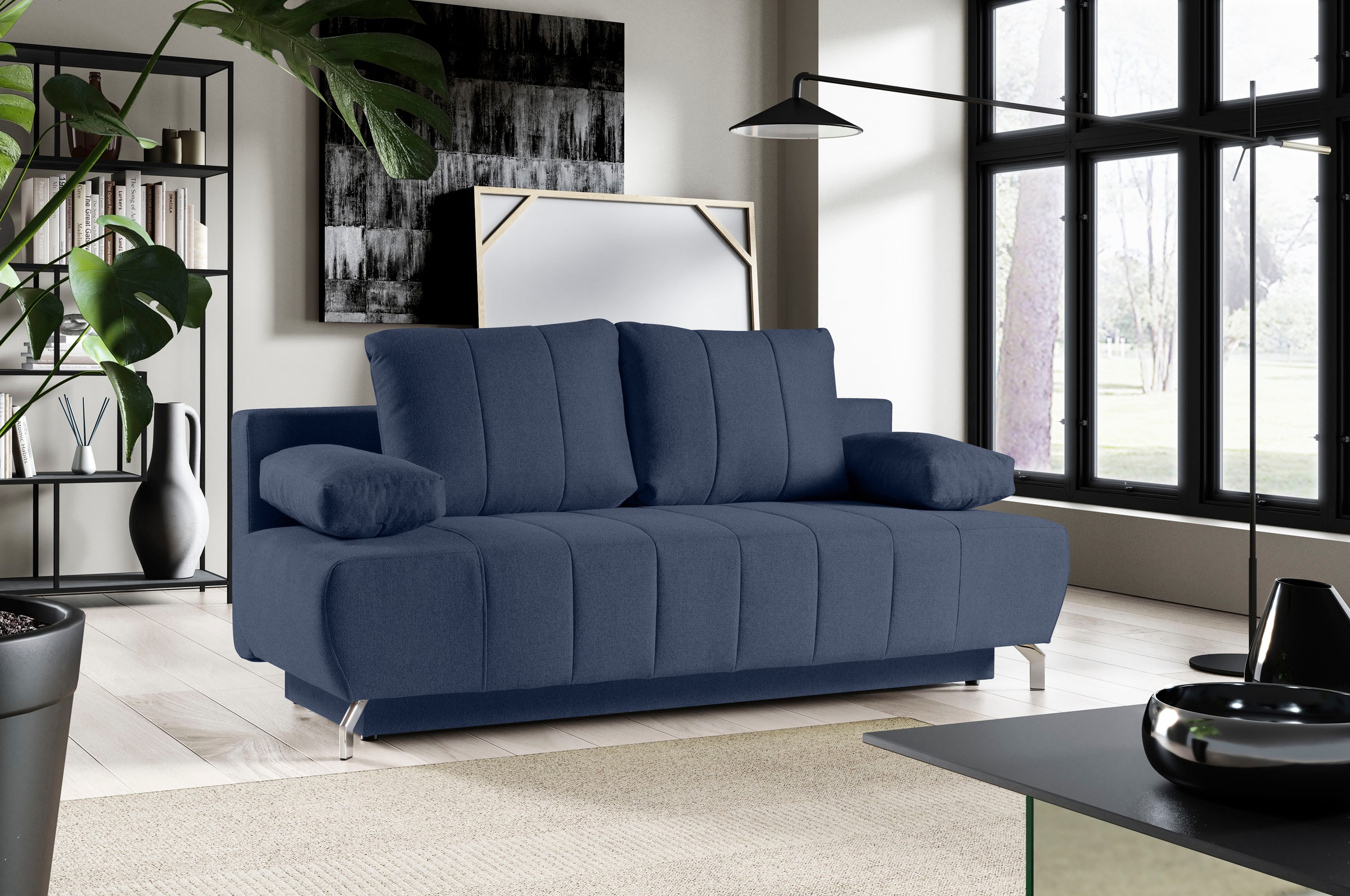 WERK2 Schlafsofa »Troya Bettsofa mit Bettkasten und Federkern, Breite 210cm günstig online kaufen