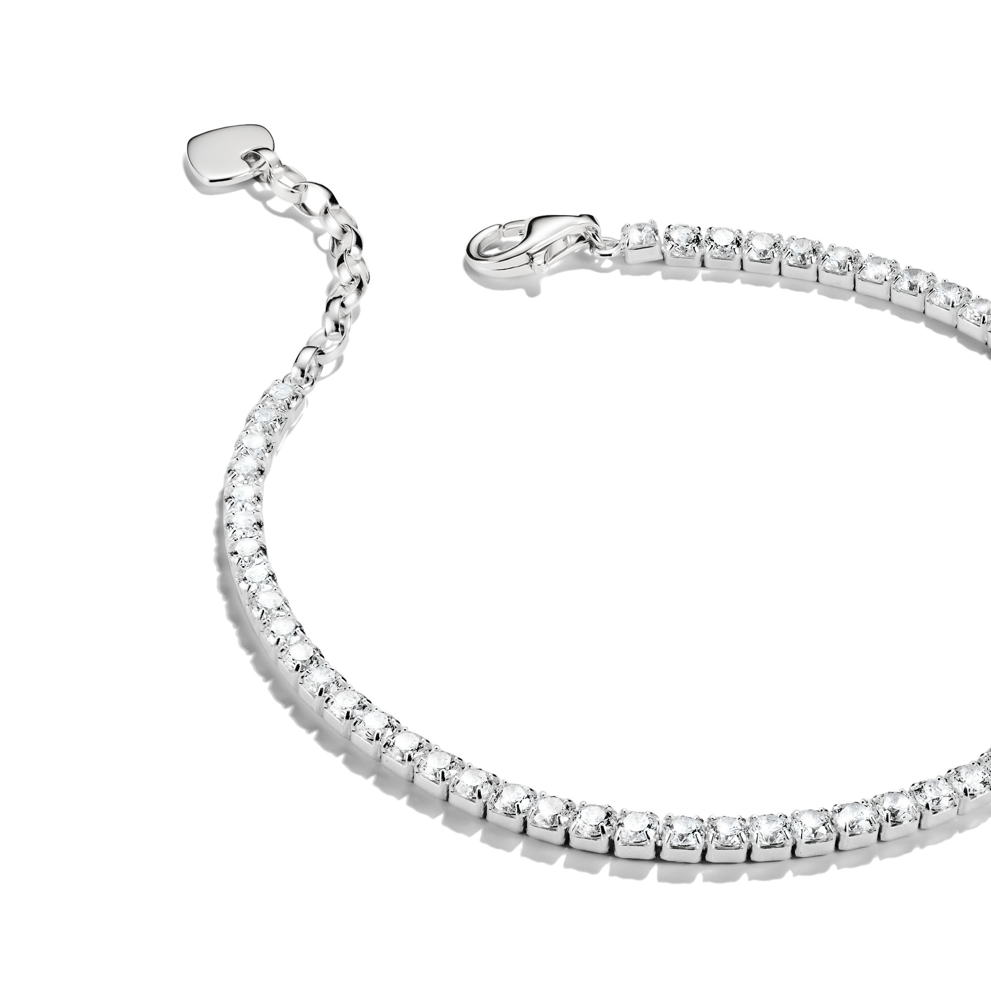 THOMAS SABO Tennisarmband »Funkelndes Armband, A2209-051-11-L19V«, mit Zirkonia (synth.)