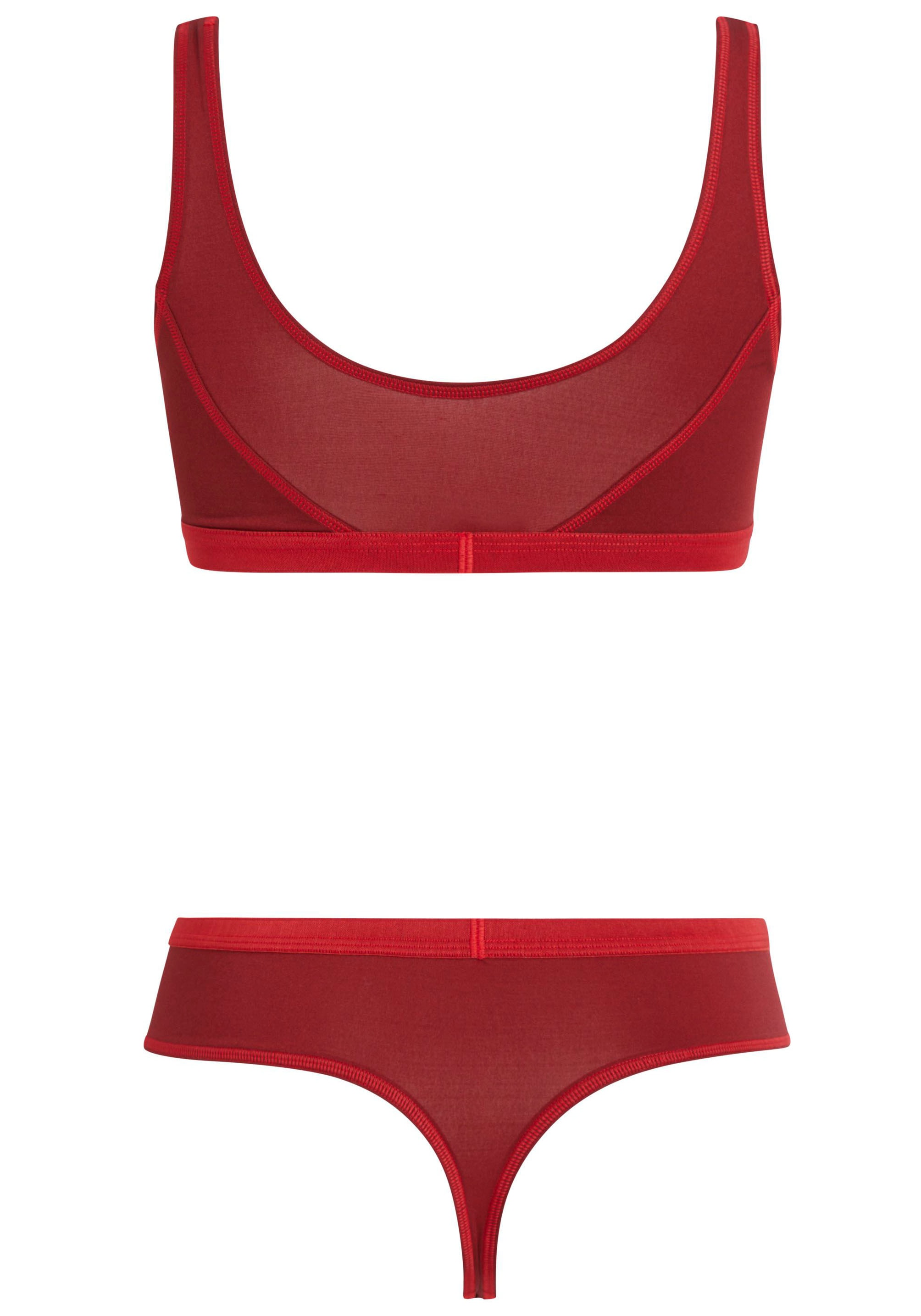 Calvin Klein Underwear Bralette-BH »UNDERWEAR GIFT SET«, (2 tlg.), mit modischem Mesh-Einsatz im Dekolleté