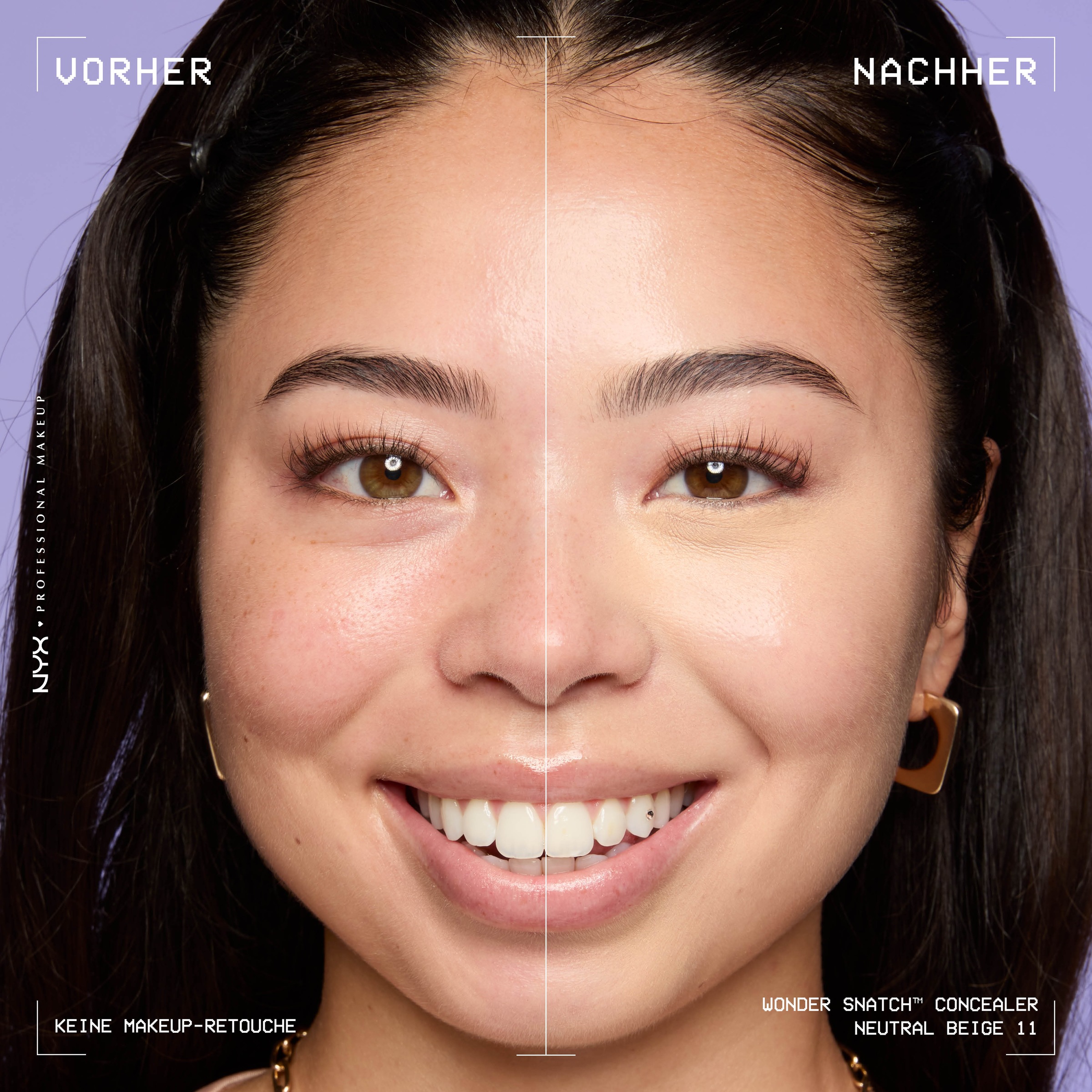 NYX Concealer »NYX Professional Makeup Wonder Snatch Concealer« kaschiert Augenringe und Unreinheiten, deckt bis zu 24 Stunden