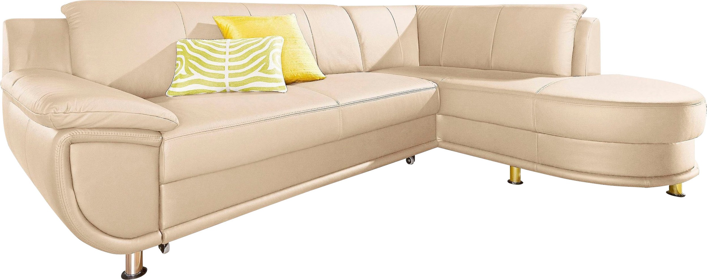 TRENDMANUFAKTUR Ecksofa »Rondo, zeitlos und elegant, OTTOs Choice, bequem, günstig online kaufen