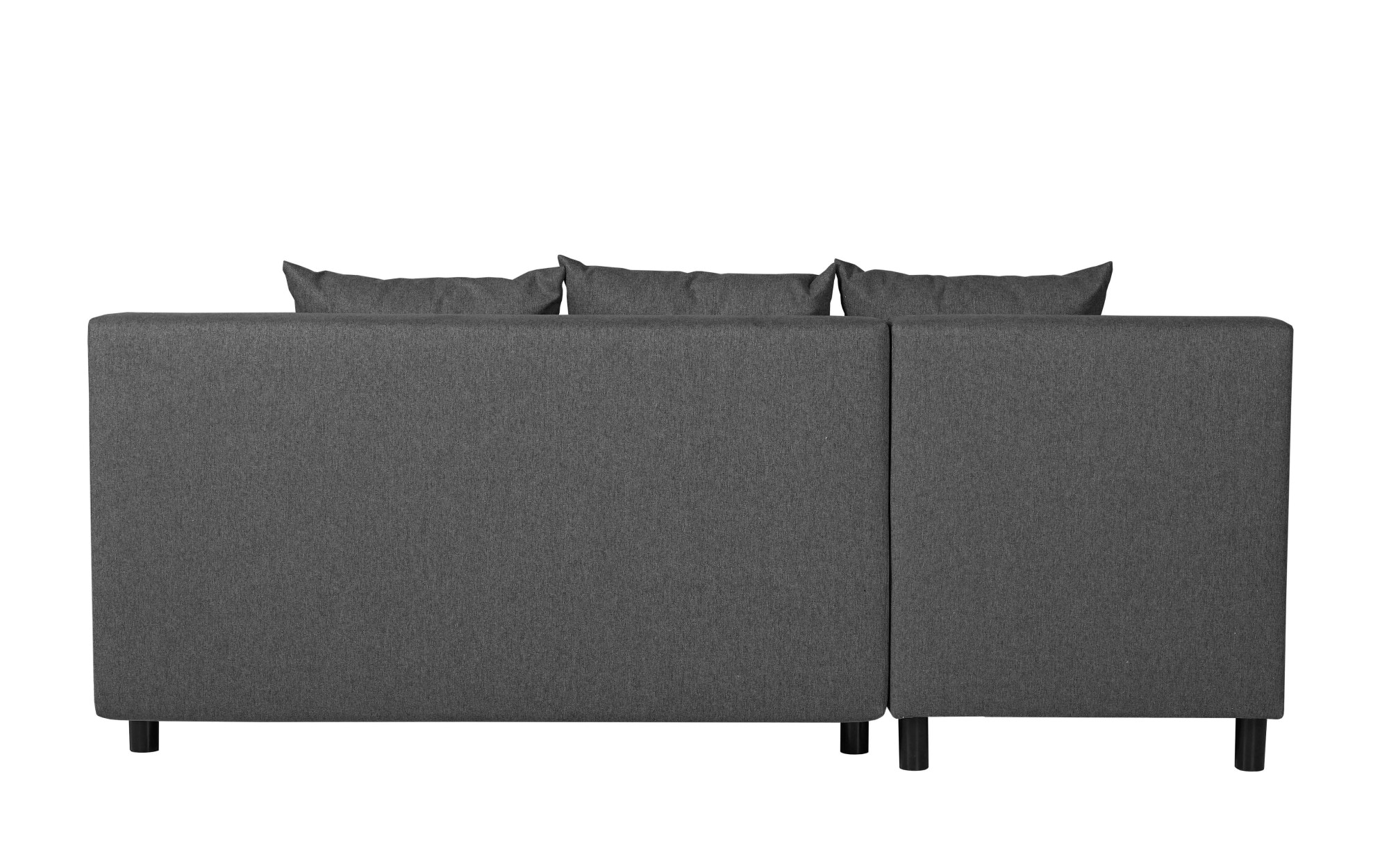 INOSIGN Ecksofa »IWALANI, Schlafsofa mit Bettkasten, Recamiere beidseitig montierbar«, L-Form, B/T/H 199/135/83 cm, Struktur weich & Velvet