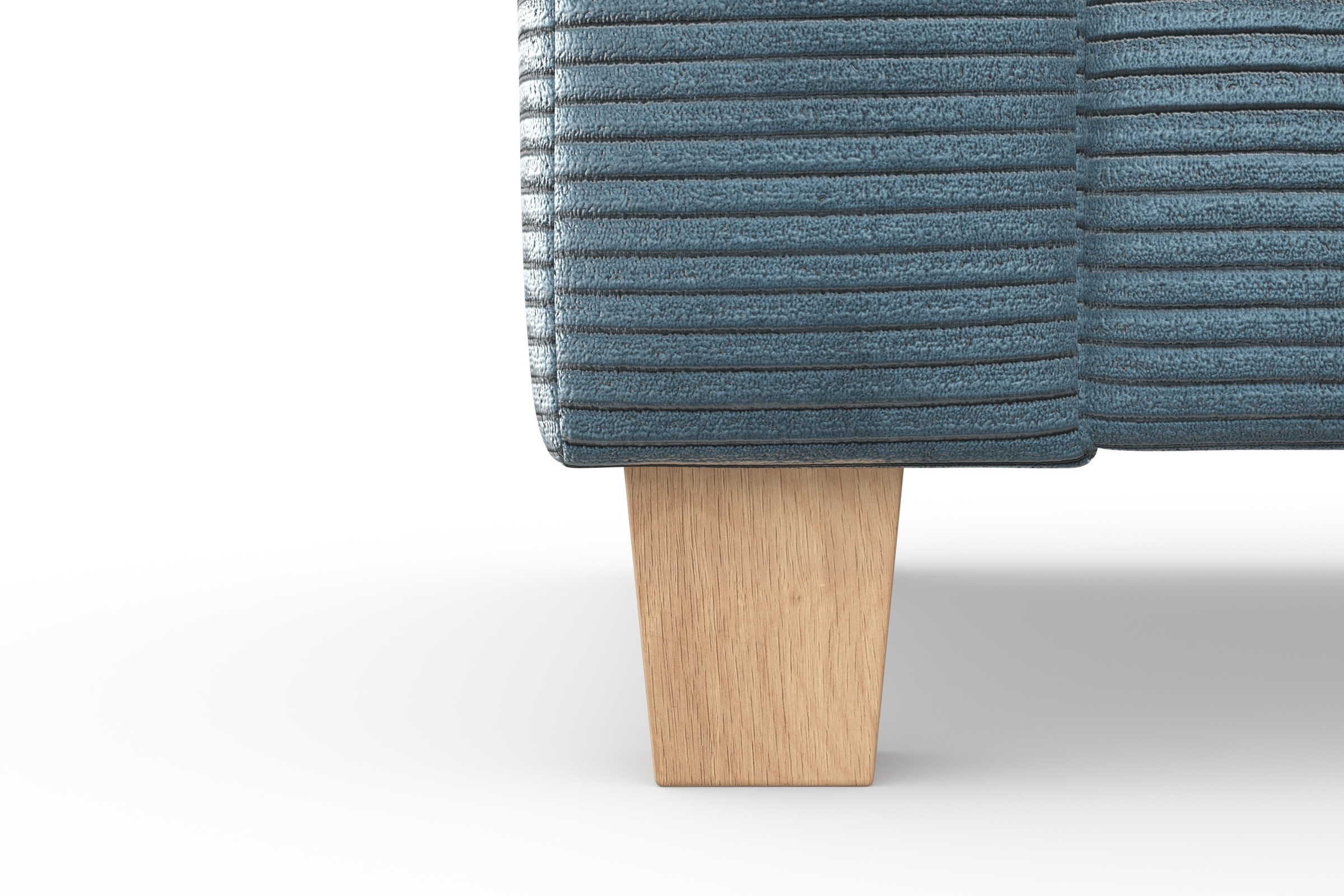 Home affaire Ecksofa »Summer L-Form«, mit Ottomane, wahlweise mit Bettfunktion und Bettkasten, Cord-Bezug