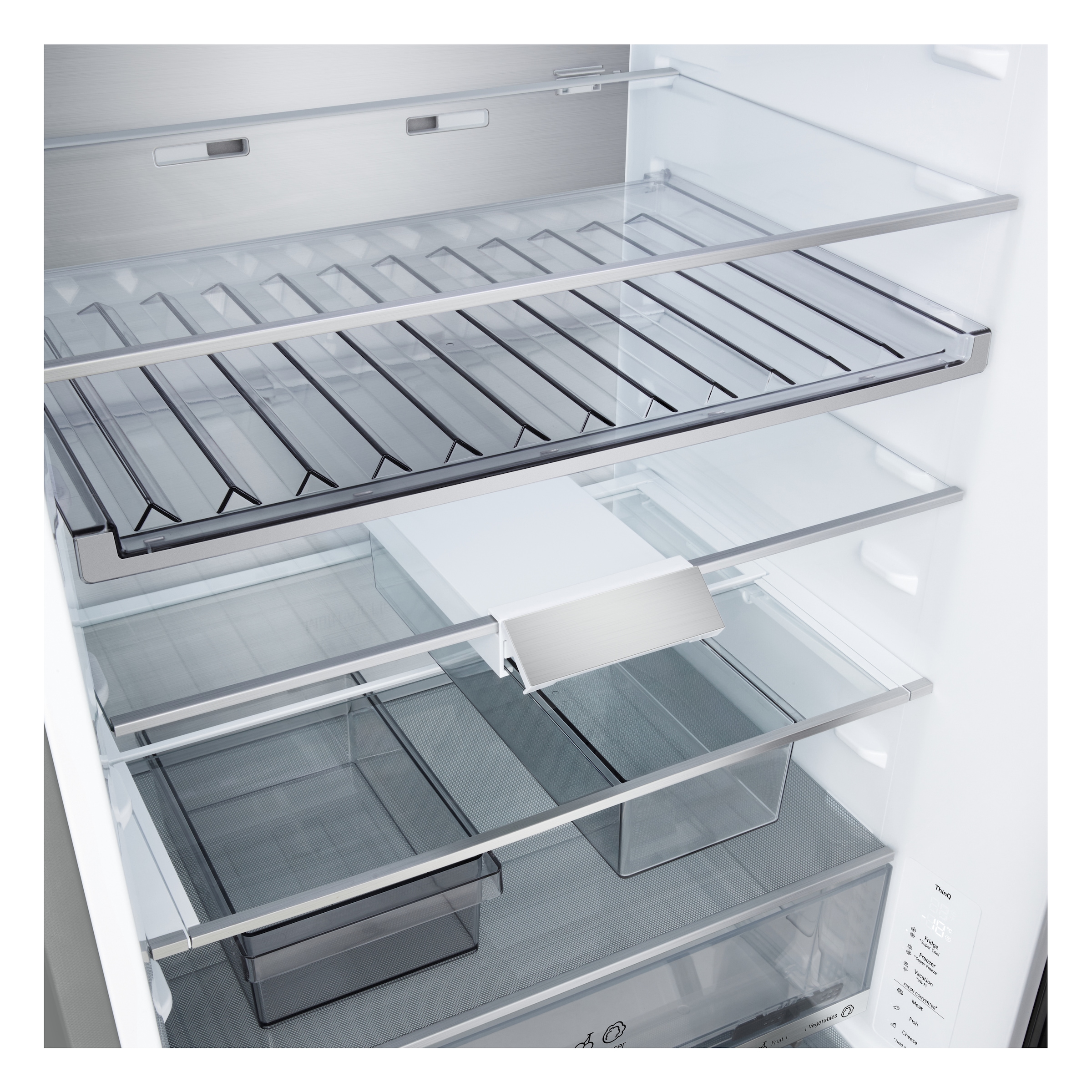 LG Kühl-/Gefrierkombination Serie 7 »GBBW726AMB« 203 cm hoch 69,7 cm breit Vollintegrierbarer Kühlschrank dank frontaler Luftzufuhr und Abluft