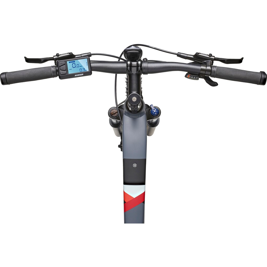 Telefunken E-Bike »Aufsteiger M925«, 8 Gang, Shimano, Acera, Mittelmotor 250 W