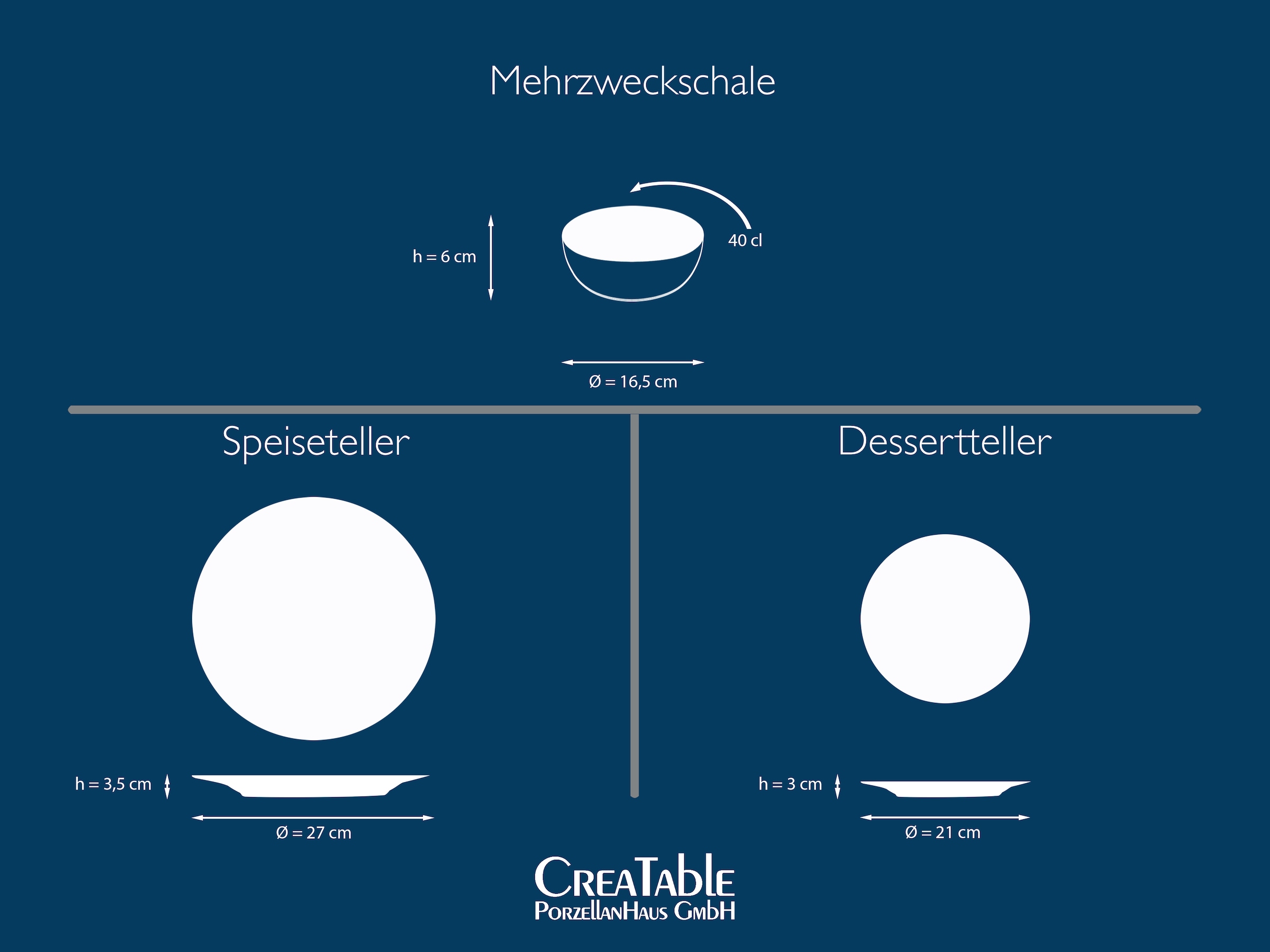 CreaTable Teller-Set »Mallorca, Tellerset 12-tlg«, (Set, 12 tlg.), Spezialglasur mit Vintage Außenrand