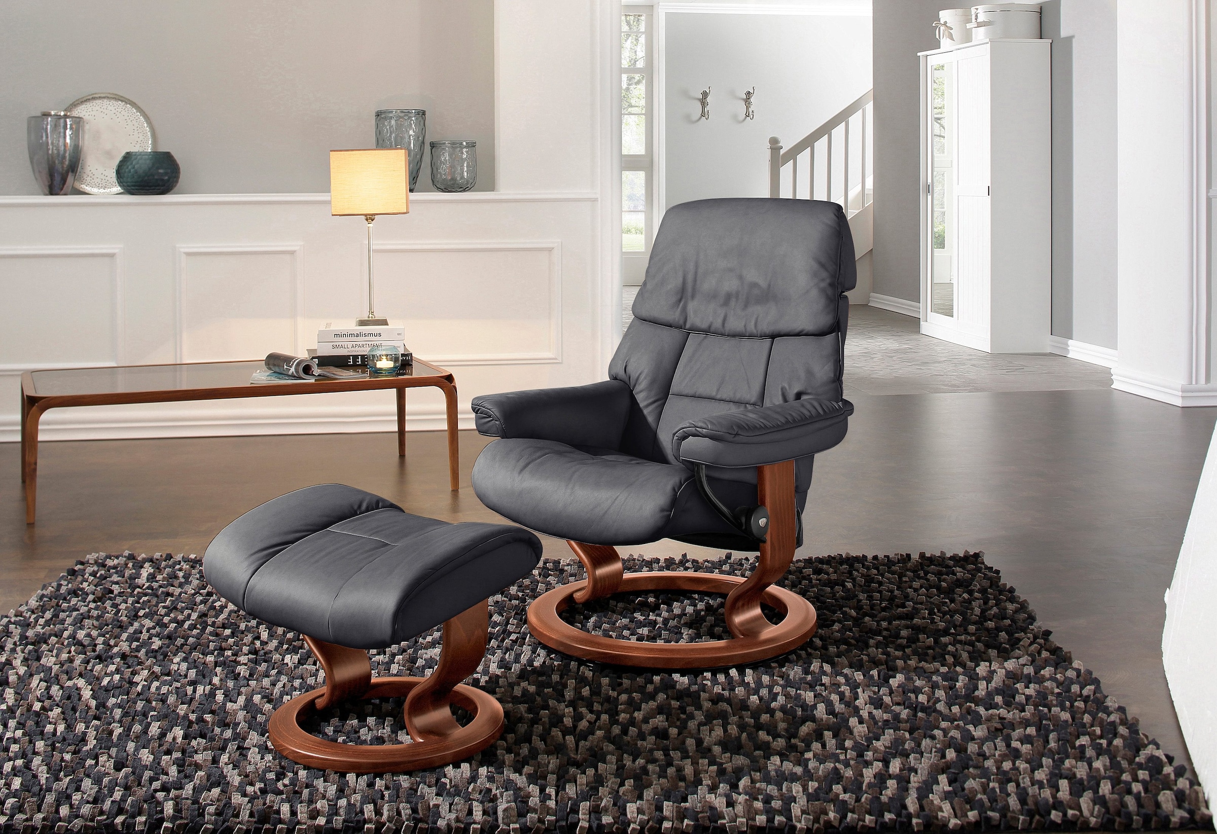 Stressless® Relaxsessel »Ruby«, (Set, Relaxsessel mit Hocker), mit Classic günstig online kaufen