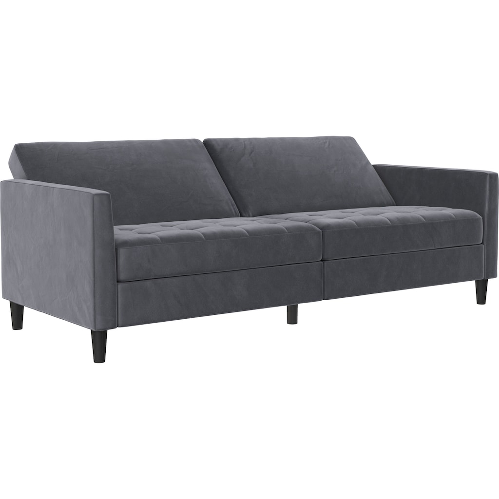 Dorel Home 3-Sitzer »Presley«, Sofa mit Bett-Funktion und verstellbarer Rückenlehne