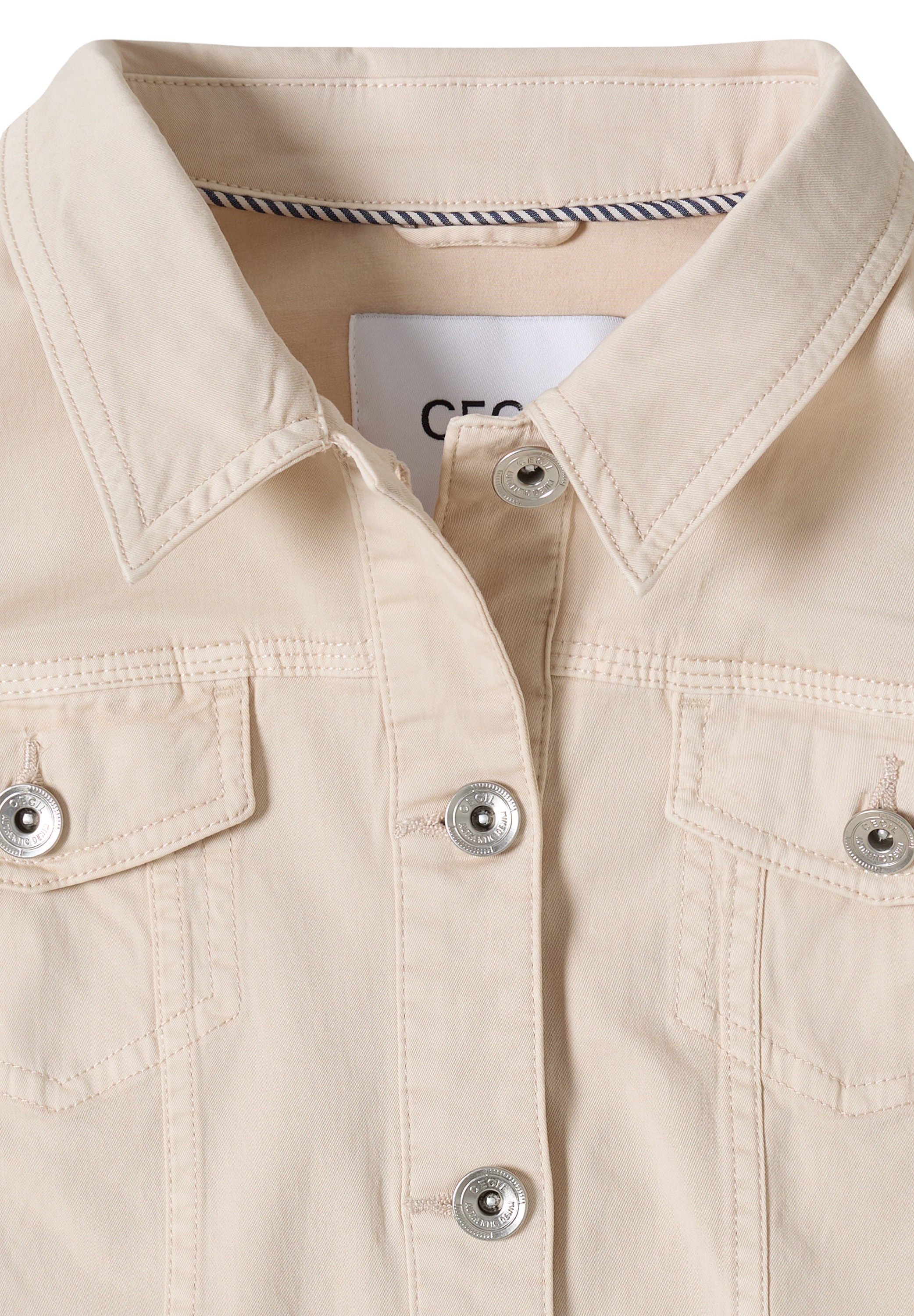 Cecil Jeansjacke mit Brust Taschen