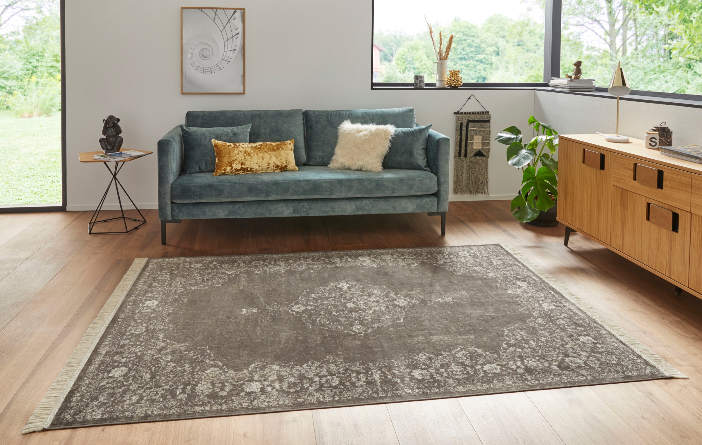 HANSE Home Teppich »Orient Vintage Medaillon«, rechteckig, 5 mm Höhe, Orien günstig online kaufen