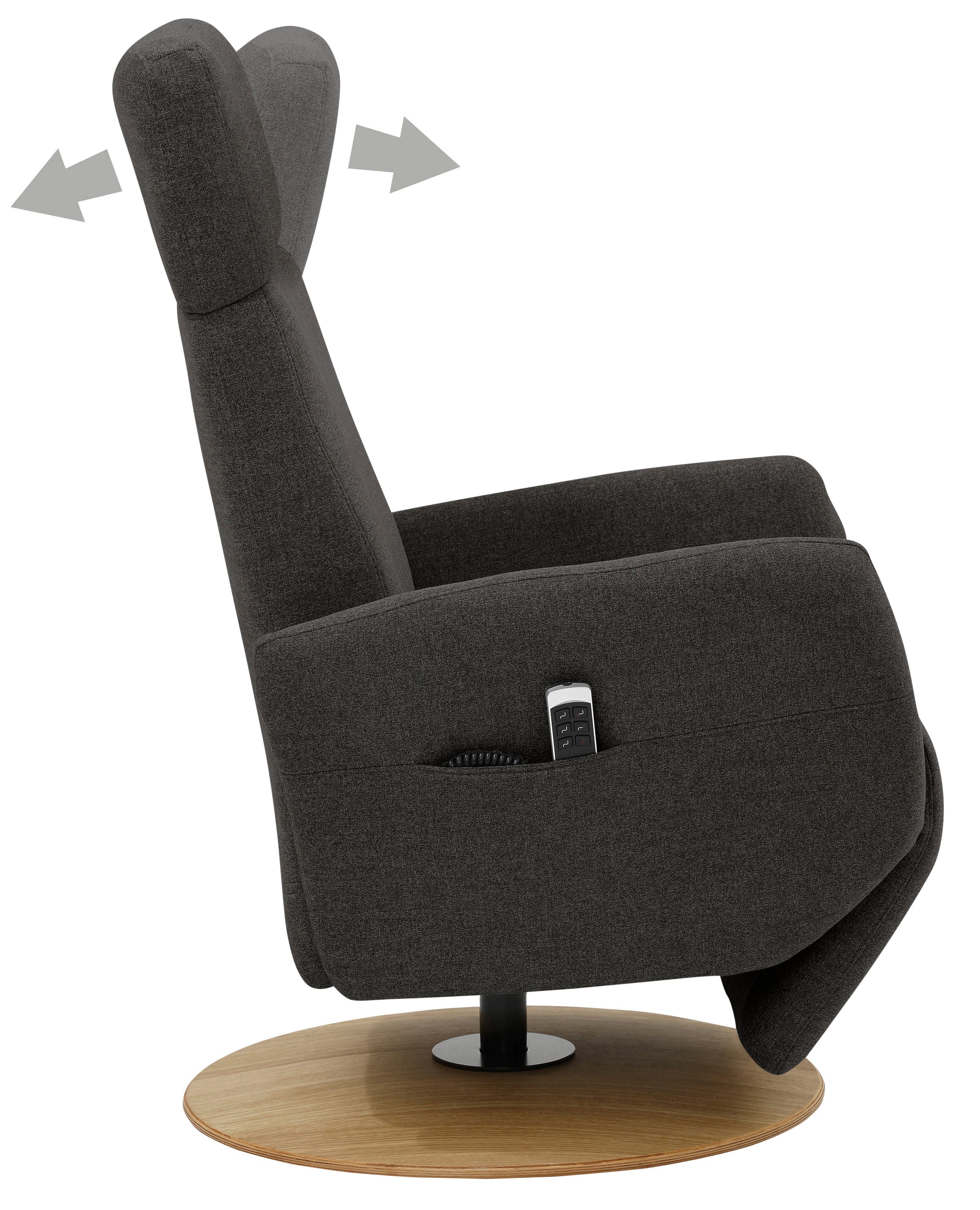 sit&more TV-Sessel »Kobra«, wahlweise mit 2 Motoren, 2 Motoren und Akku oder mit 2 Motoren