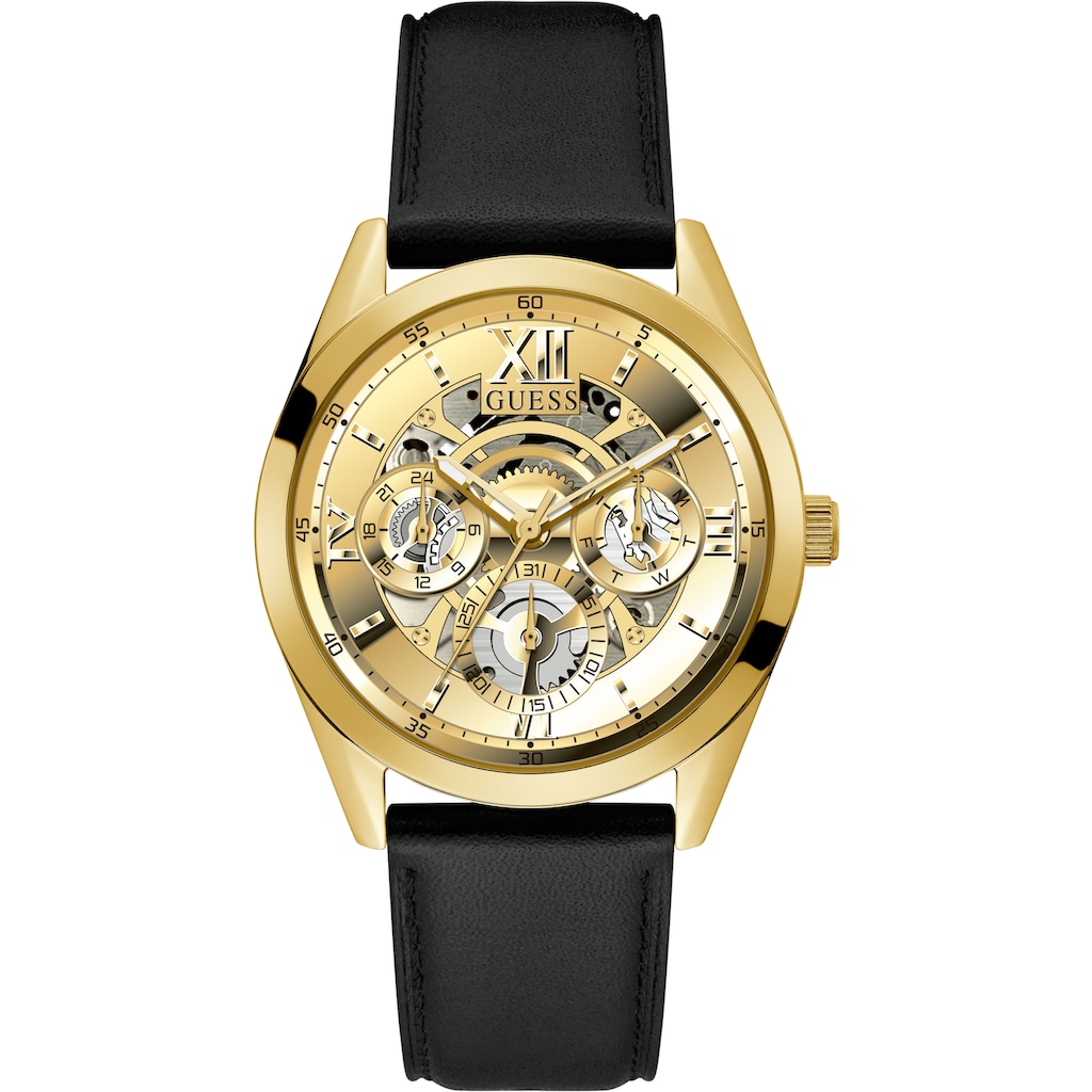 Guess Multifunktionsuhr »TAILOR, GW0389G2«, Armbanduhr, Quarzuhr, Herrenuhr