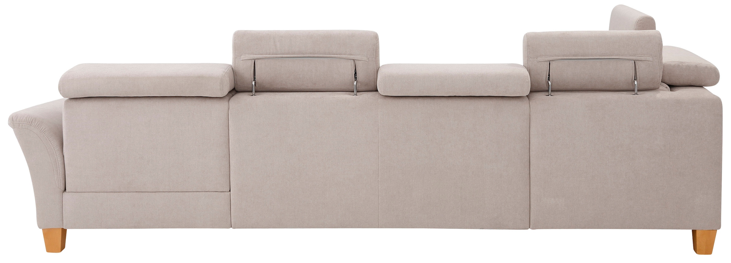 Home affaire Wohnlandschaft »Conville U-Form« Kopfteilverstellung wahlweise mit Bettfunktion und Bettkasten