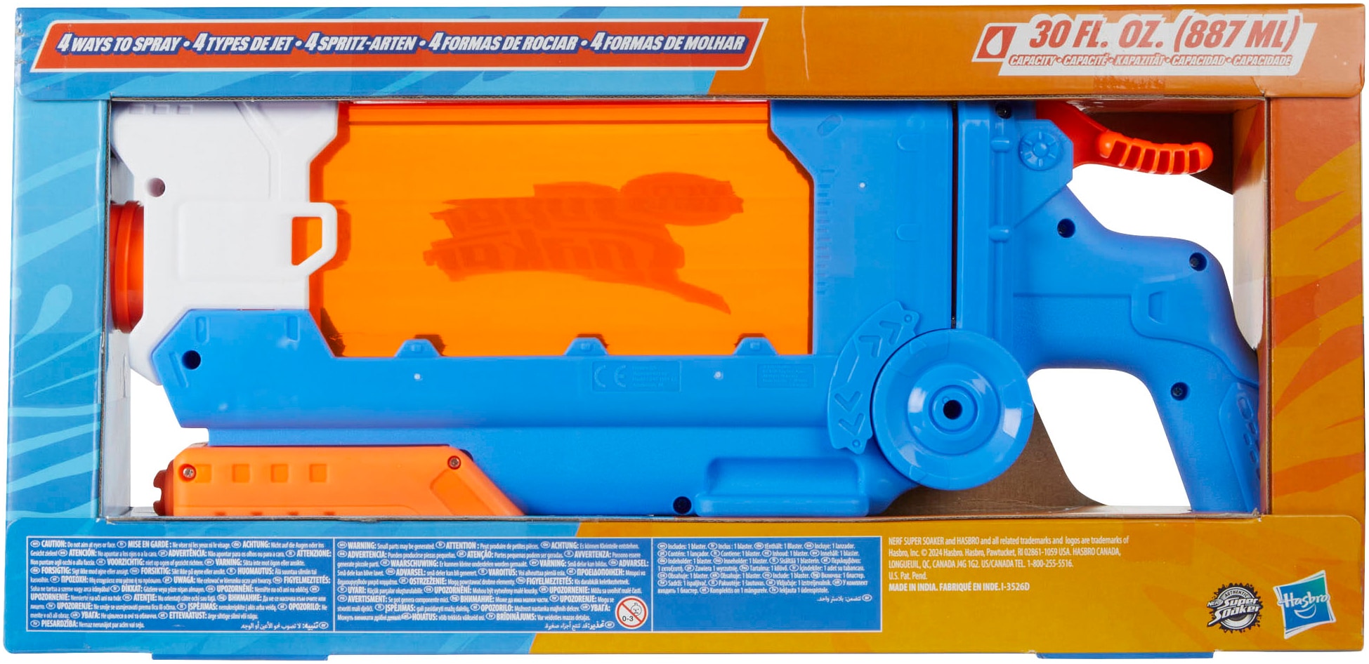 Hasbro Wasserpistole »Nerf, Wasserblaster, Super Soaker, Flip Fill«