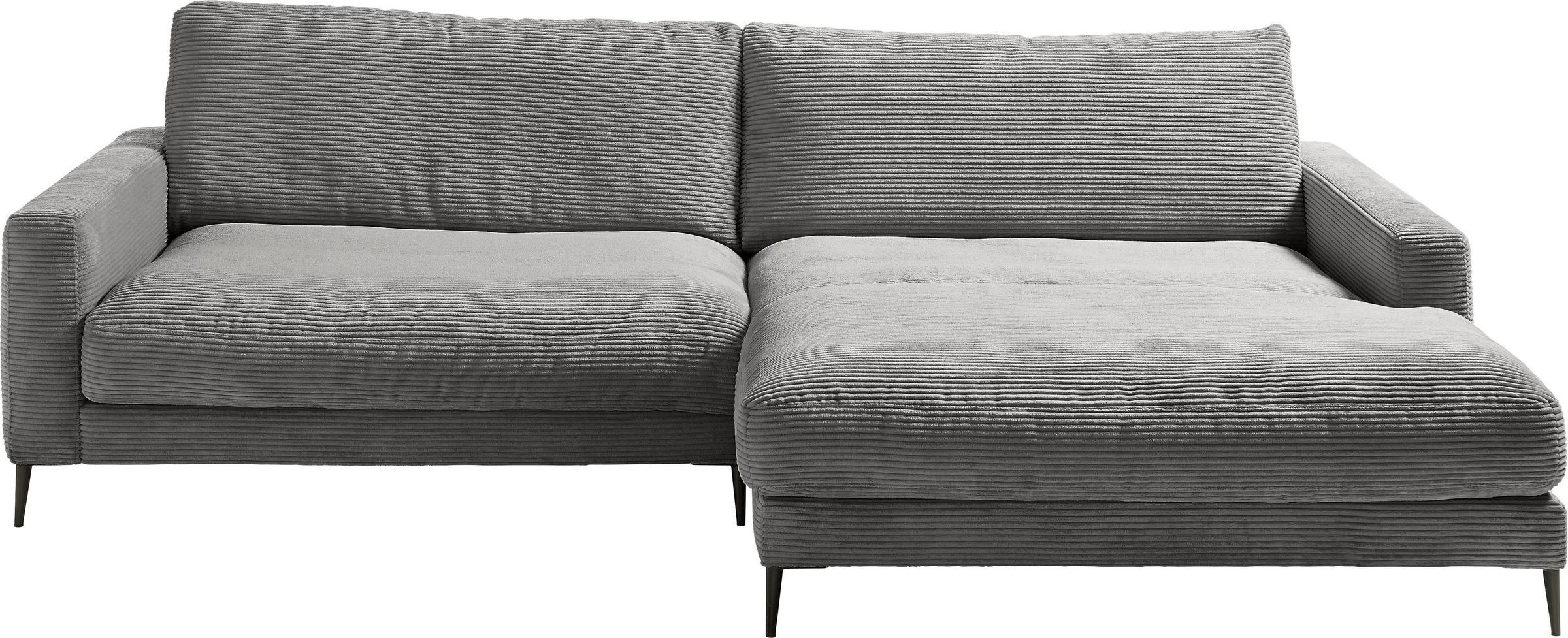 Home affaire Ecksofa »Downtown, B/T/H: 272/190/84 cm L-Form« weicher Sitzko günstig online kaufen