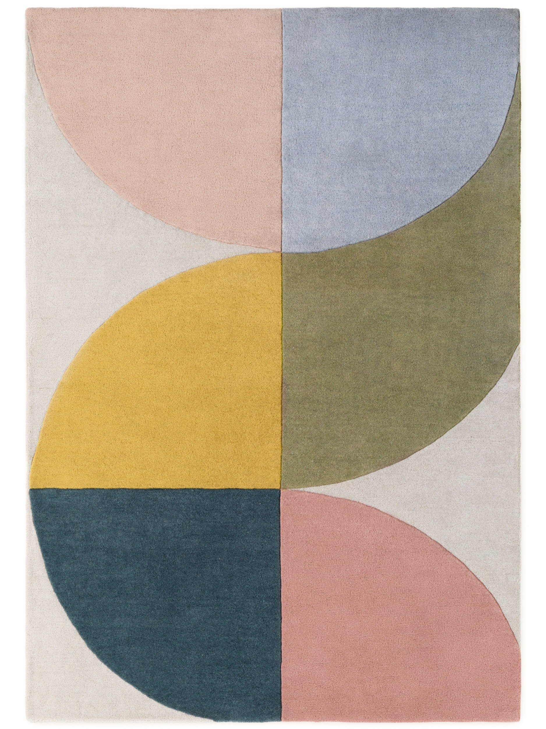 Ted Baker Wollteppich »Savile« rechteckig 17 mm Höhe Wolle, Naturteppich, Handgemacht, Wohnzimmer, Schlafzimmer, bunt