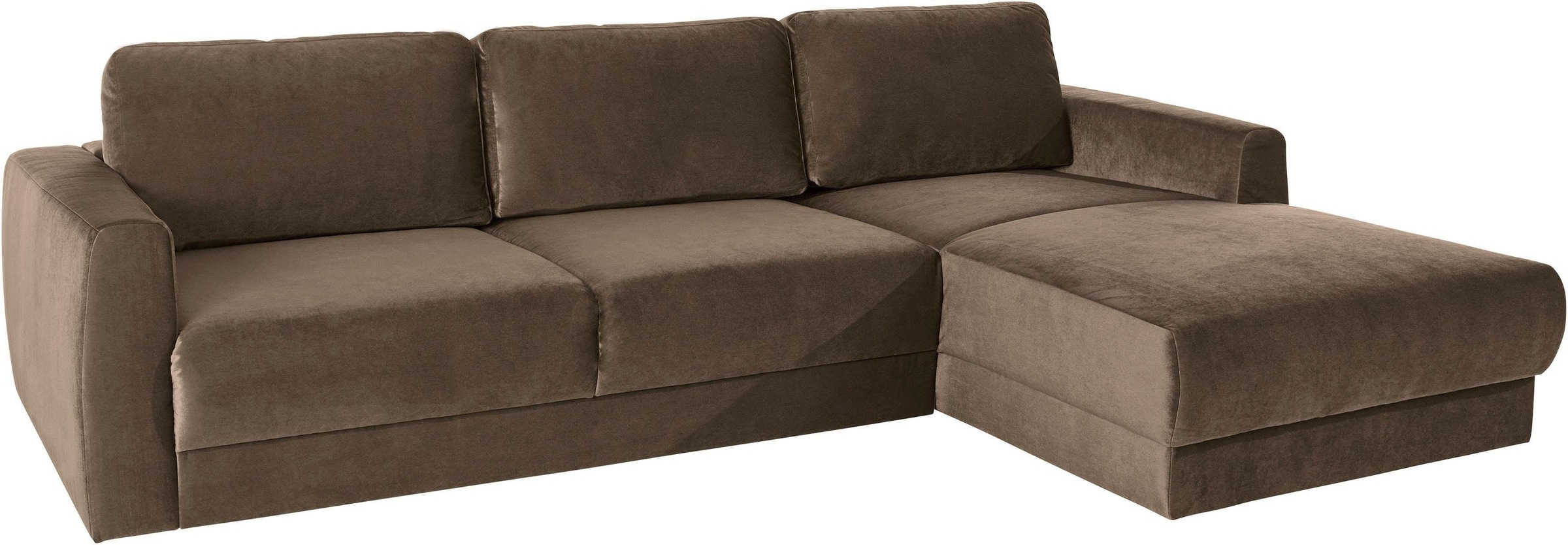 andas Ecksofa »Hobro L-Form«, in 3 Bezugsqualitäten in vielen Farben, Desig günstig online kaufen