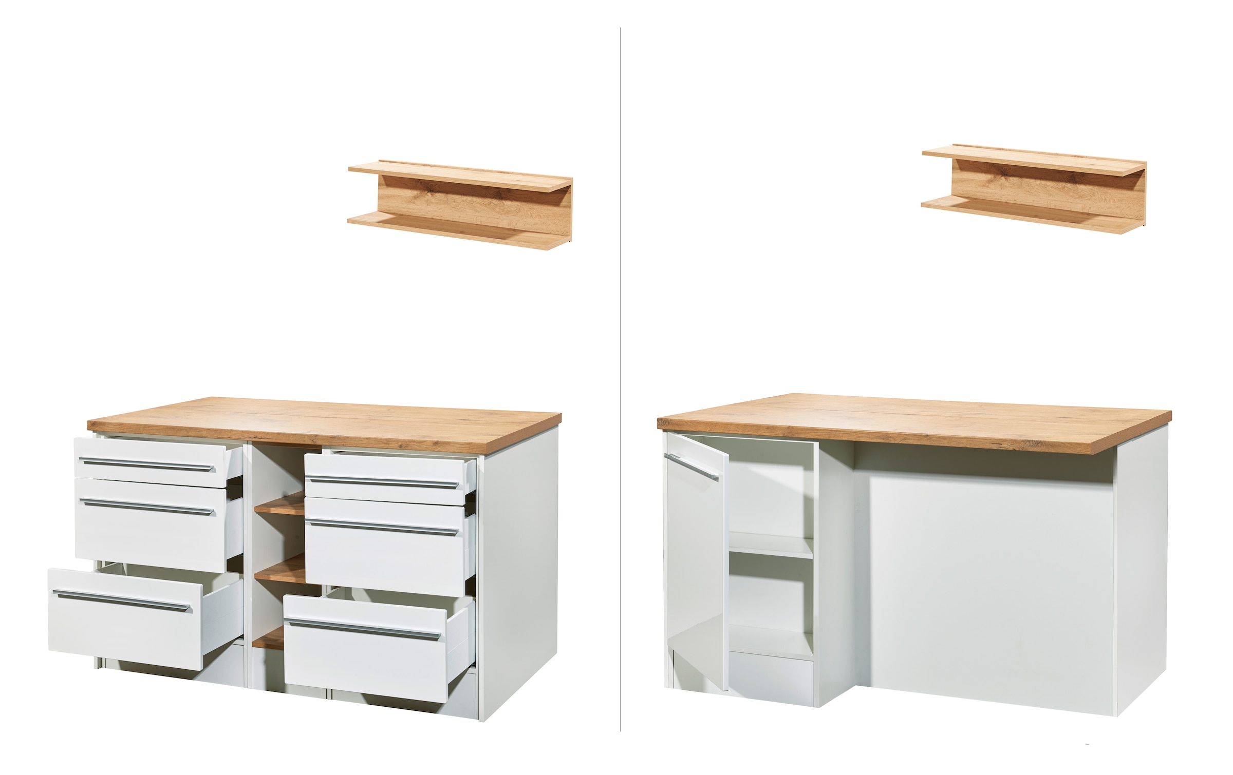 RESPEKTA Küchenzeile »Gabriel«, Breite 320/150 cm mit Soft-Close