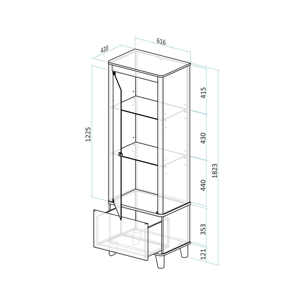 INOSIGN Vitrine »Rula«