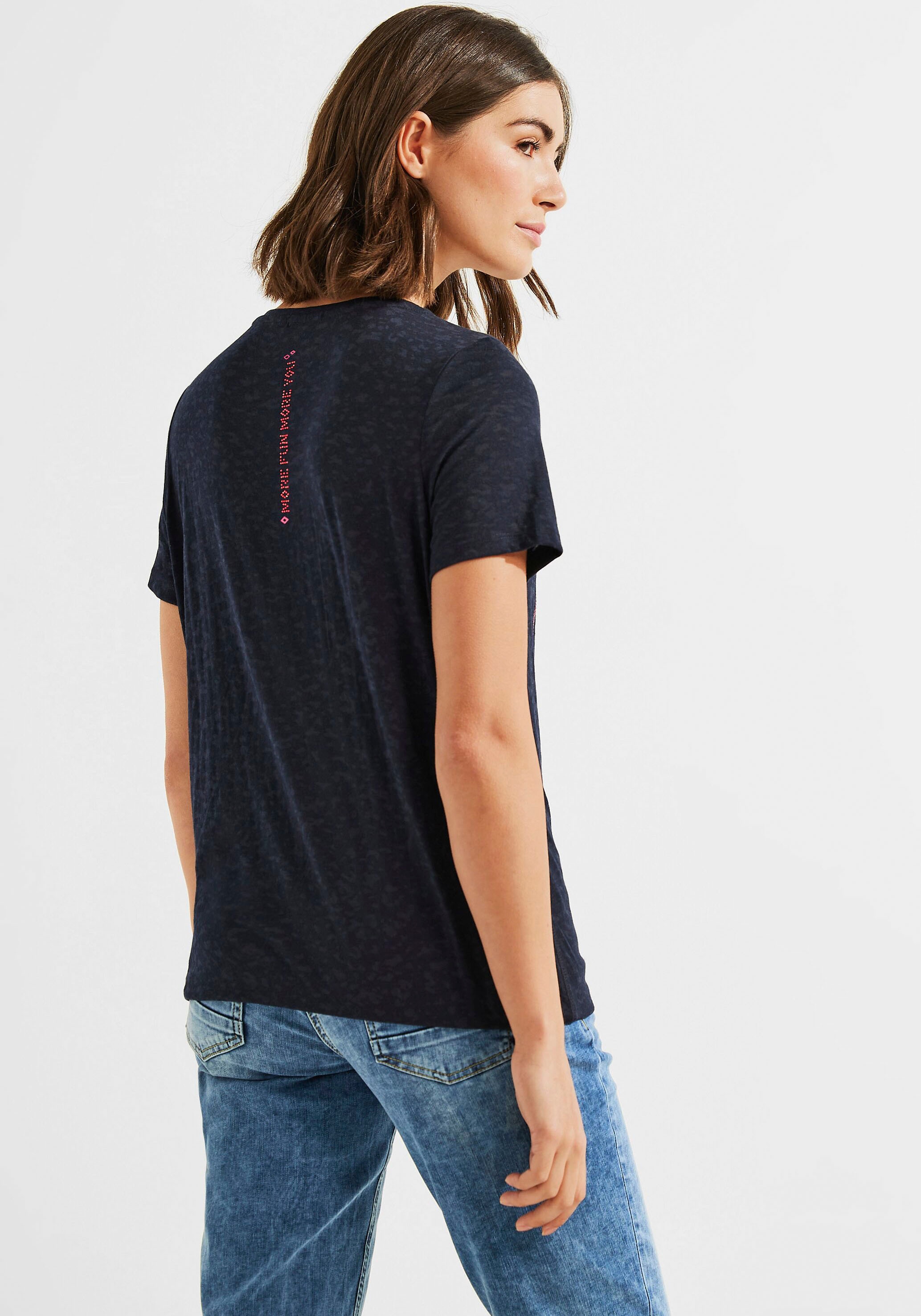 Cecil T-Shirt, im Burn-Out-Design bestellen