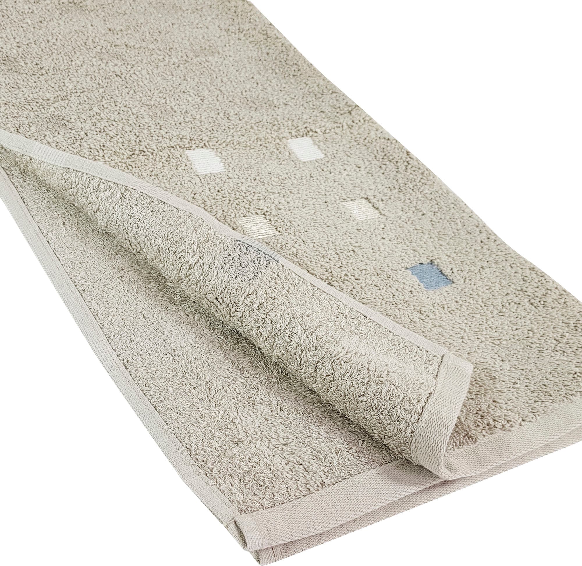 framsohn frottier Handtuch Set »Quattro«, (2 St., 2er Set Handtücher 50 x 100 cm), Mit natürlich weicher Buchenholzfaser
