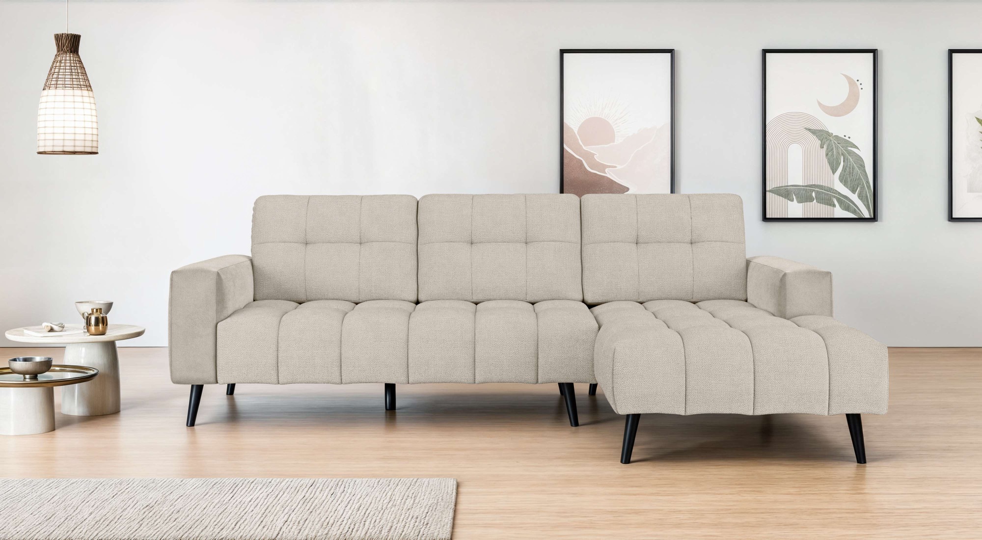 INOSIGN Ecksofa "SERINE mit Recamiere rechts/links bestellbar, Maße B/H/T 2 günstig online kaufen