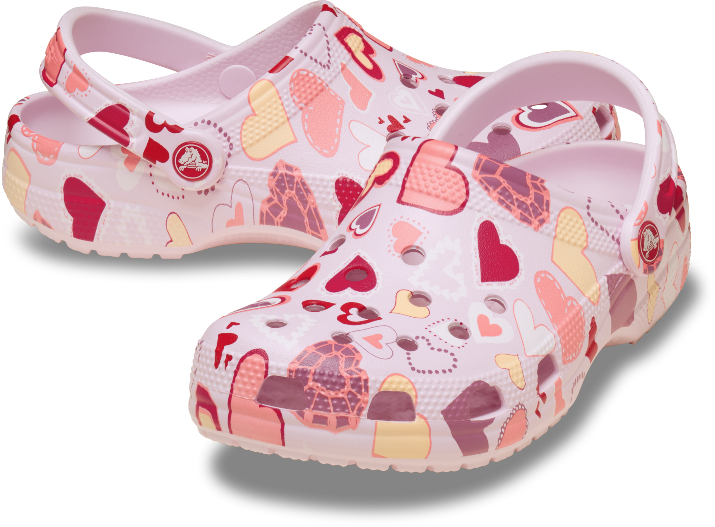 Crocs Clog »Classic Vday Clog«  Sommerschuh, Strandschuh, Hausschuh mit Fersenriemen