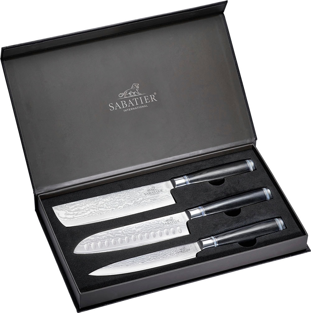 SABATIER International Messer-Set 67-lagiger geschmiedeter Damast-Klingenst günstig online kaufen