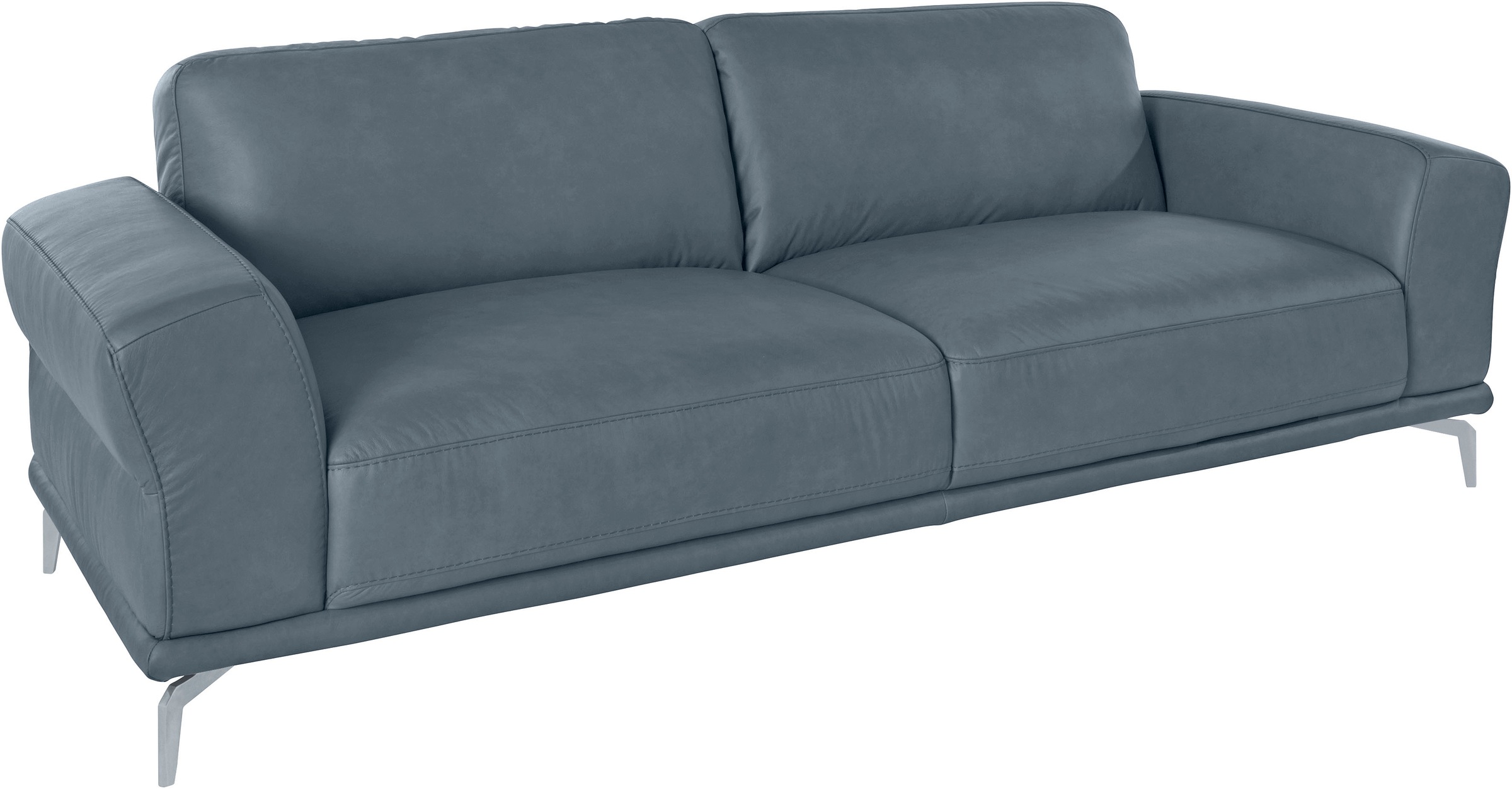 W.SCHILLIG 2,5-Sitzer »montanaa«, mit Metallfüßen in Silber matt, Breite 232 cm
