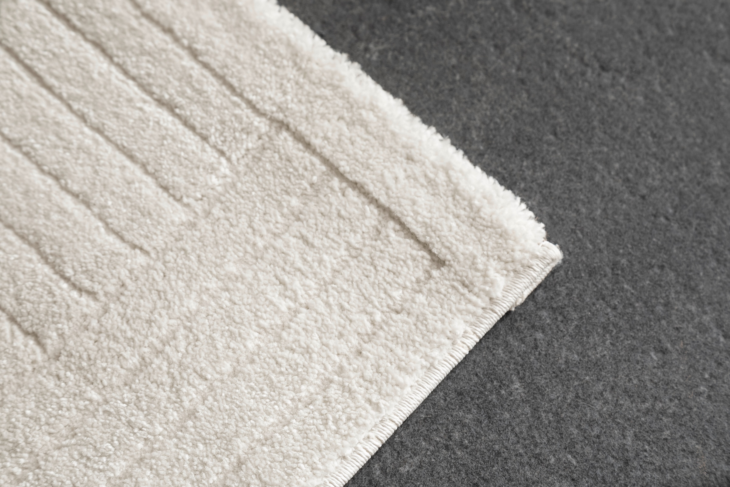 SCHÖNER WOHNEN-Kollektion Teppich »Pure 6317-242«, rechteckig, 22 mm Höhe, Kurzflor, Hoch Tief Struktur, Wohnzimmer, Schöner Wohnen Kollektion