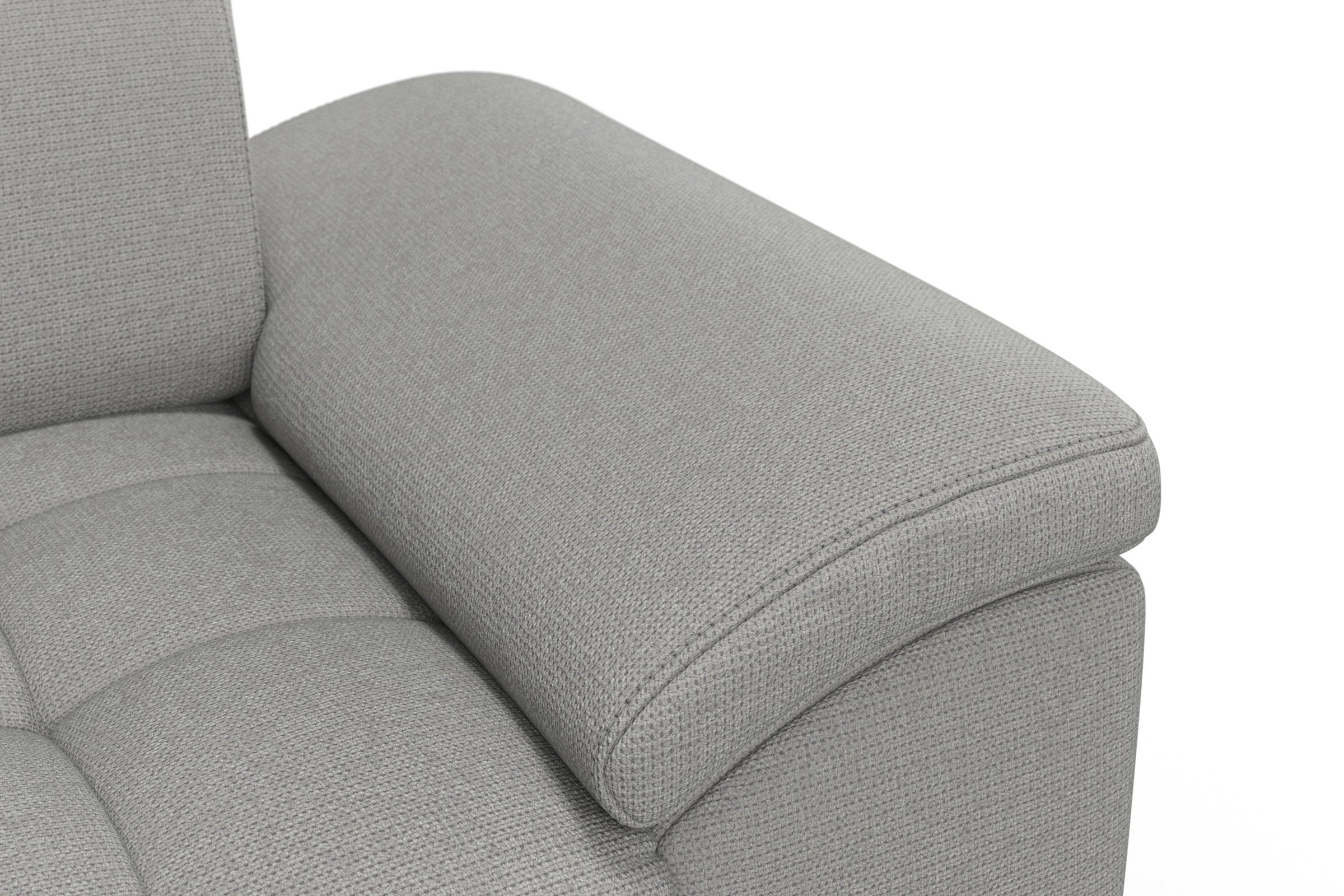 sit&more Ecksofa »Cool L-Form«, wahlweise mit Kopfteilverstellung und Vorziehsitz, motorisch