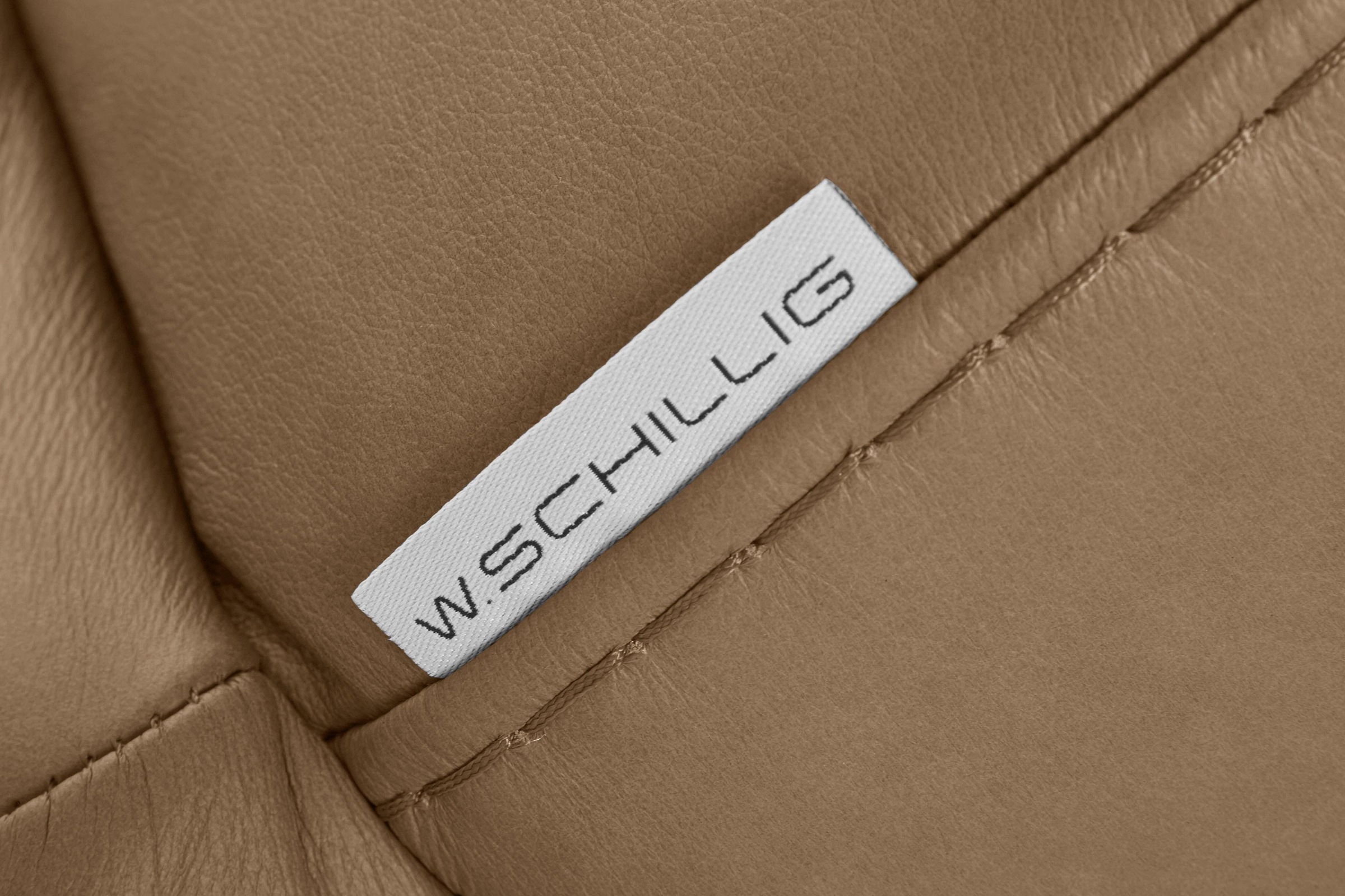 W.SCHILLIG 2-Sitzer »montanaa«, mit Metallkufen in Silber matt, Breite 192 cm
