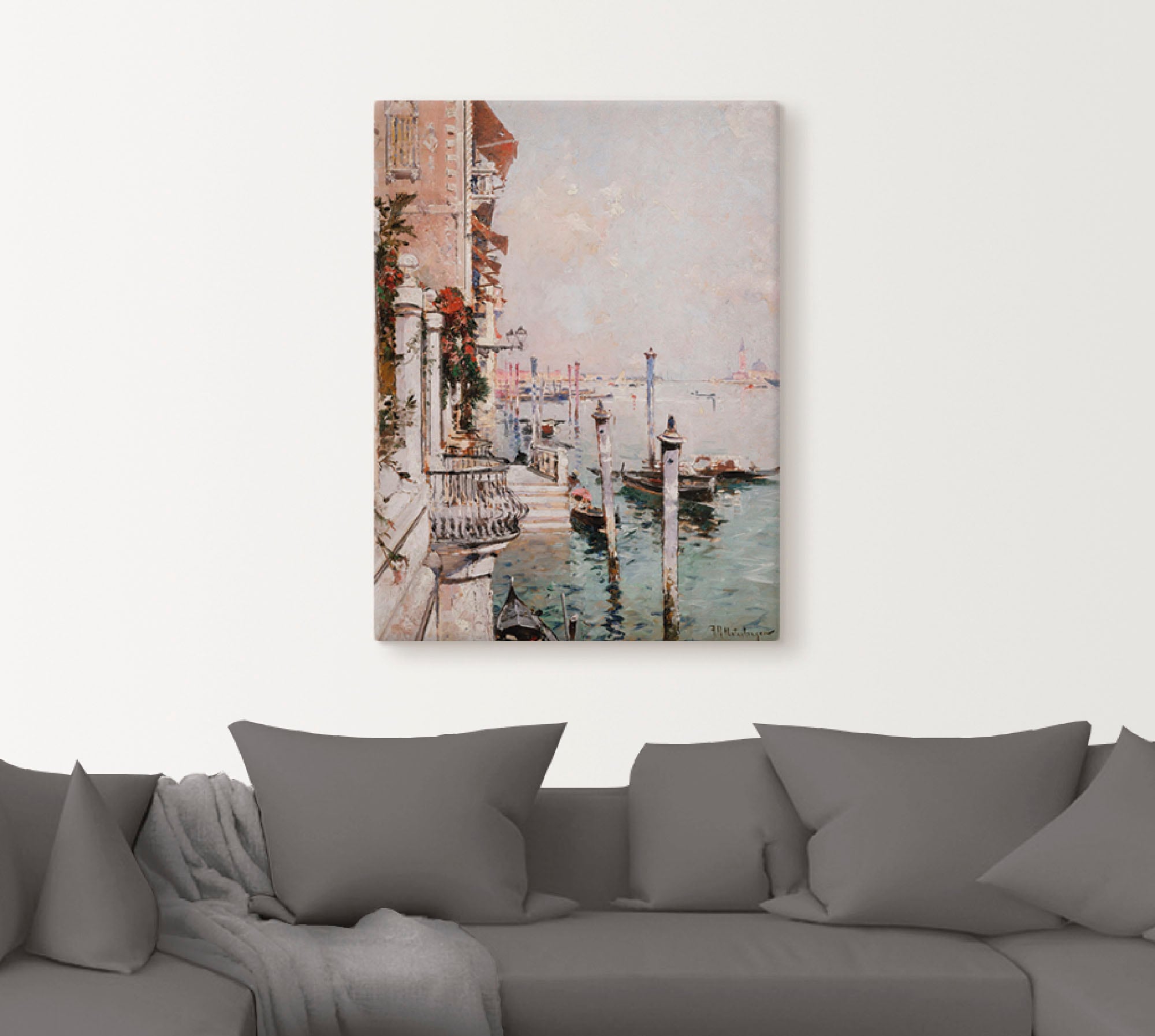 Artland Wandbild »Der Canal Grande, Venedig.«, Italien, (1 St.), als Leinwa günstig online kaufen