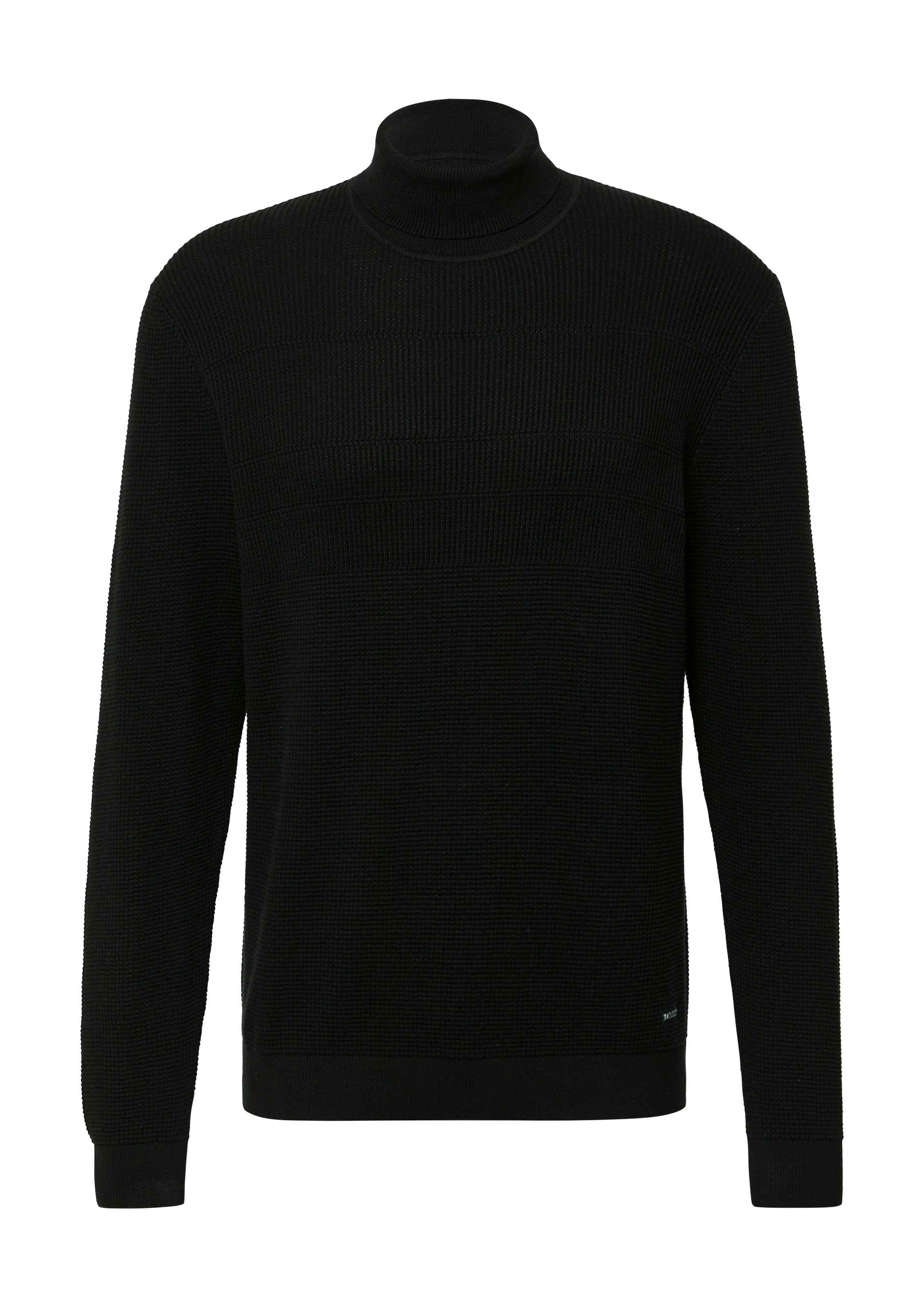 s.Oliver Rollkragenpullover mit Rippbündchen