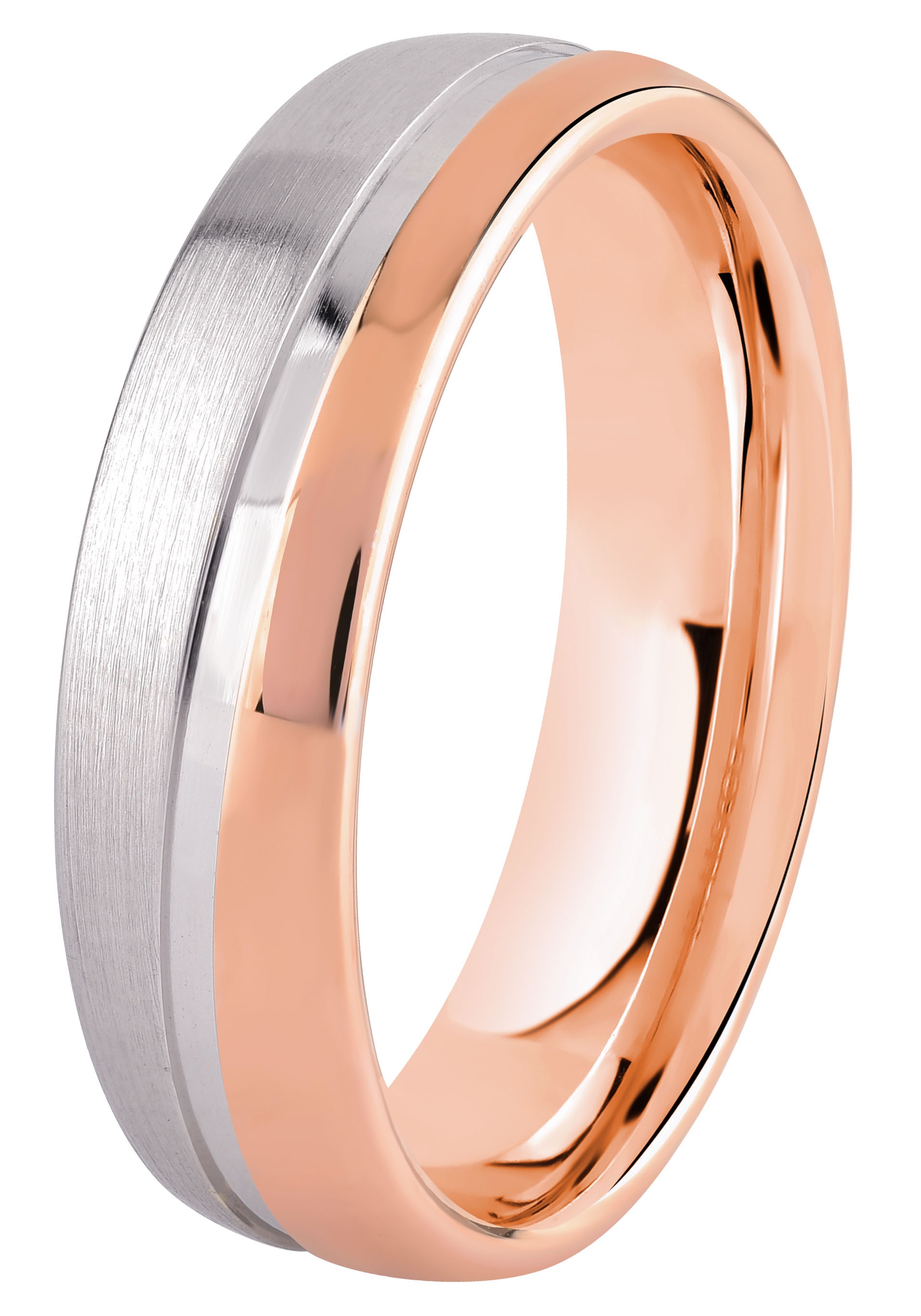 DOOSTI Trauring »Schmuck Geschenk Silber 925 Trauring Ehering Partnerring LIEBE«, wahlweise mit oder ohne Zirkonia